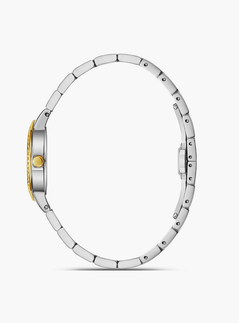 Omax Women's 26MM Gold Analog Metal Strap Watch | SQ-BS006GD1S-women-watchesandjewellery-watches-image-2