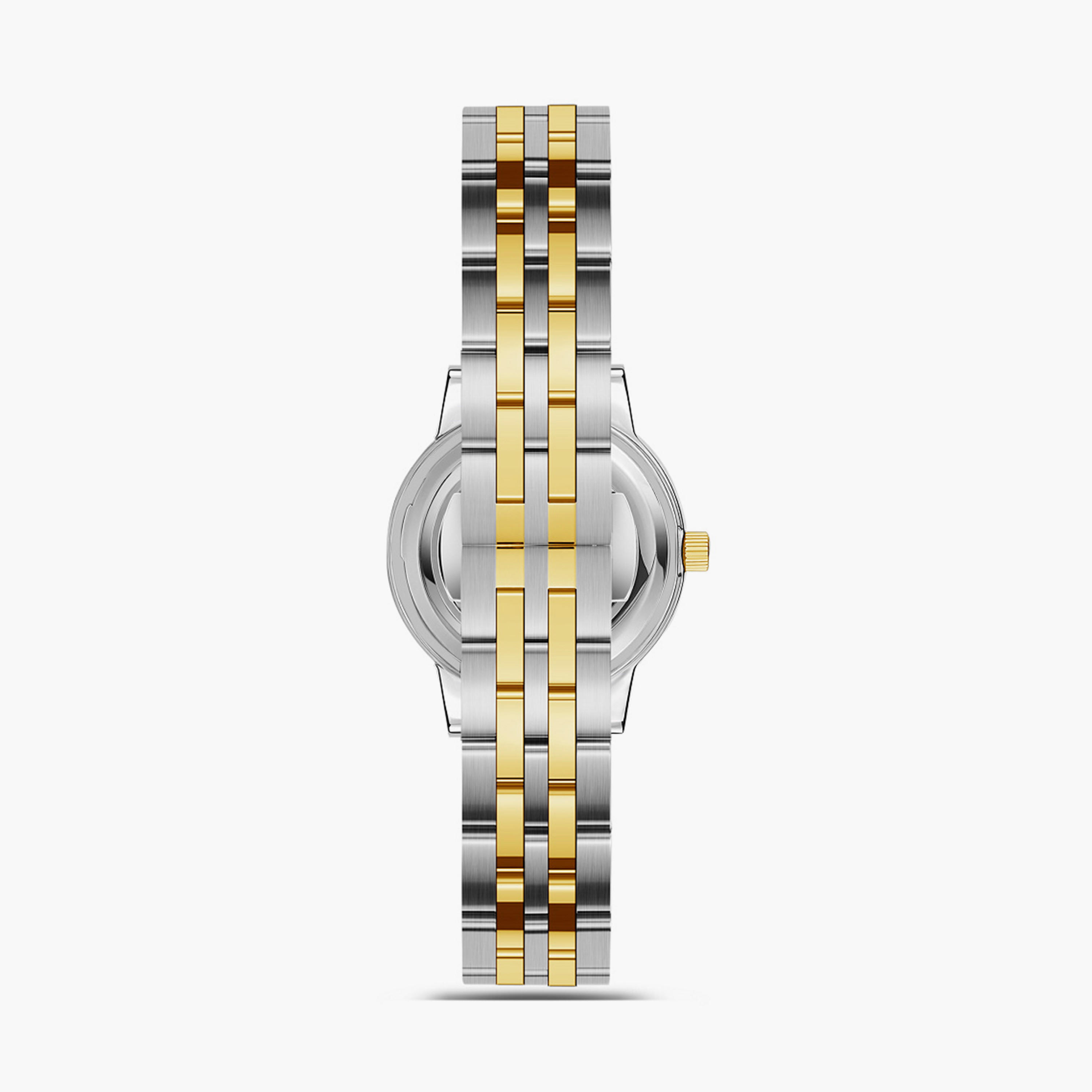 Omax Women's 26MM Gold Analog Metal Strap Watch | SQ-BS006GD1S-women-watchesandjewellery-watches-image-3