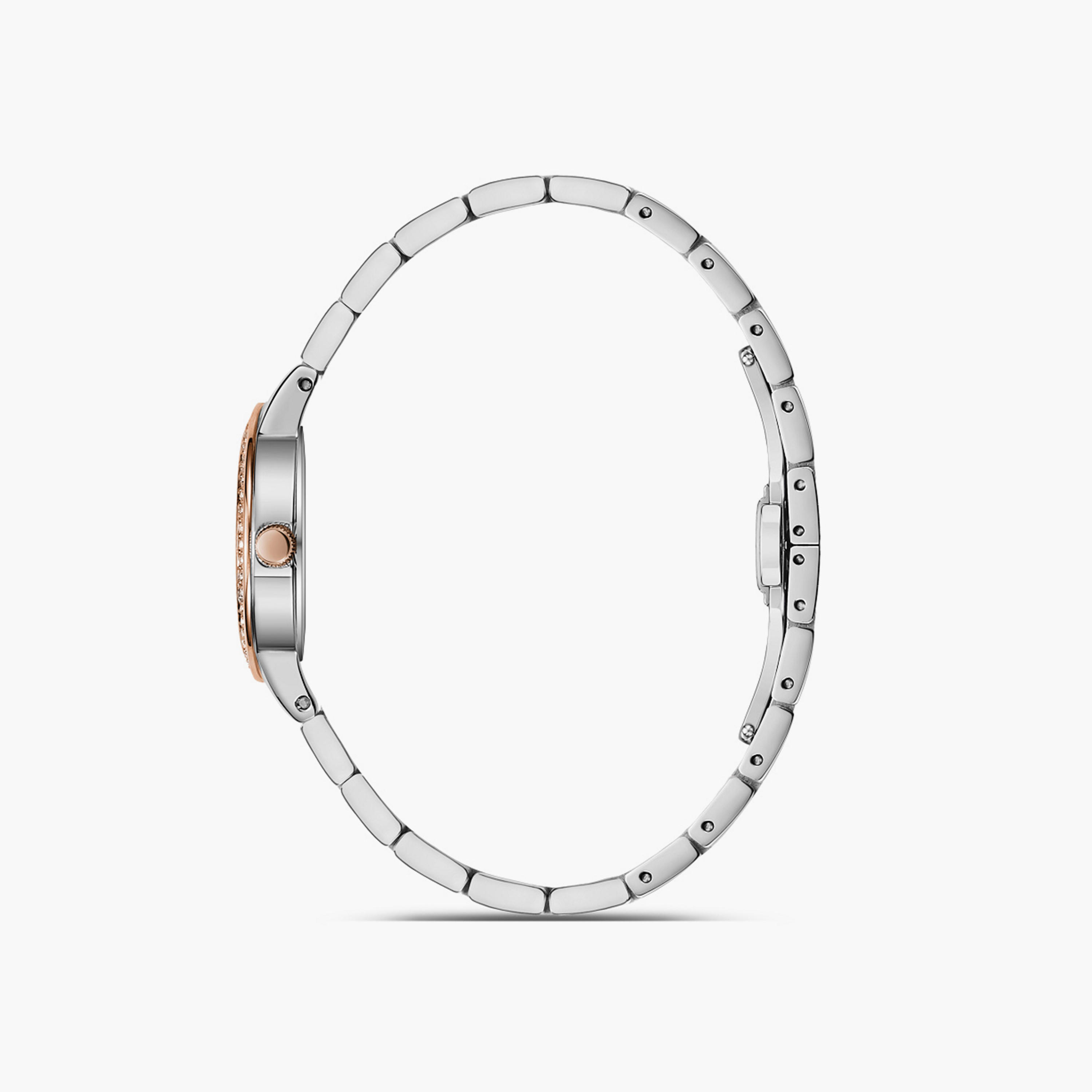 أوماكس- ساعة تناظرية   للنساء  سوار معدني  لون ذهبي   26مم | SQ-BS006C3SS-women-watchesandjewellery-watches-image-2