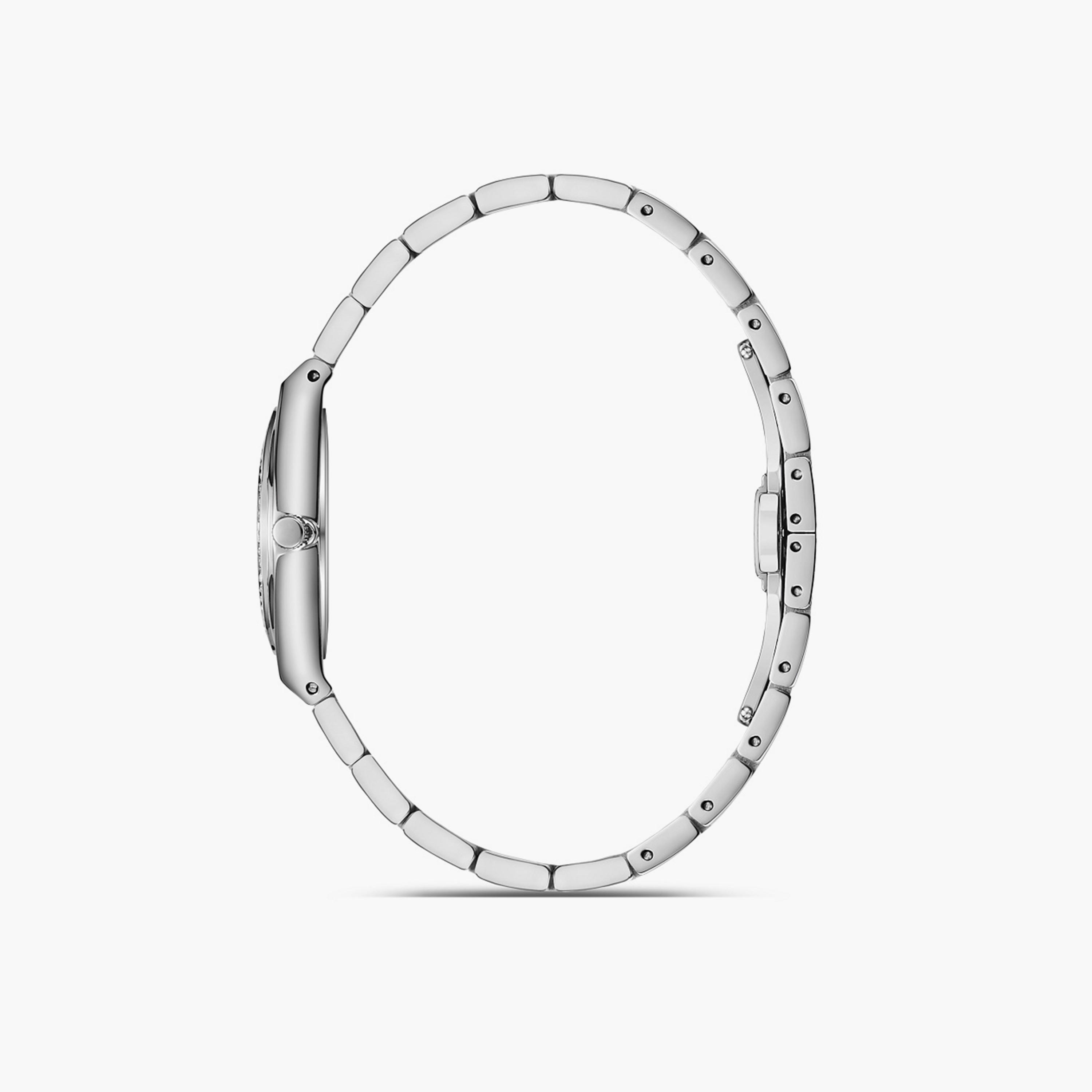 أوماكس- ساعة تناظرية   للنساء  سوار معدني  لون فضي   28مم | SQ-BS008PI3I-women-watchesandjewellery-watches-image-6