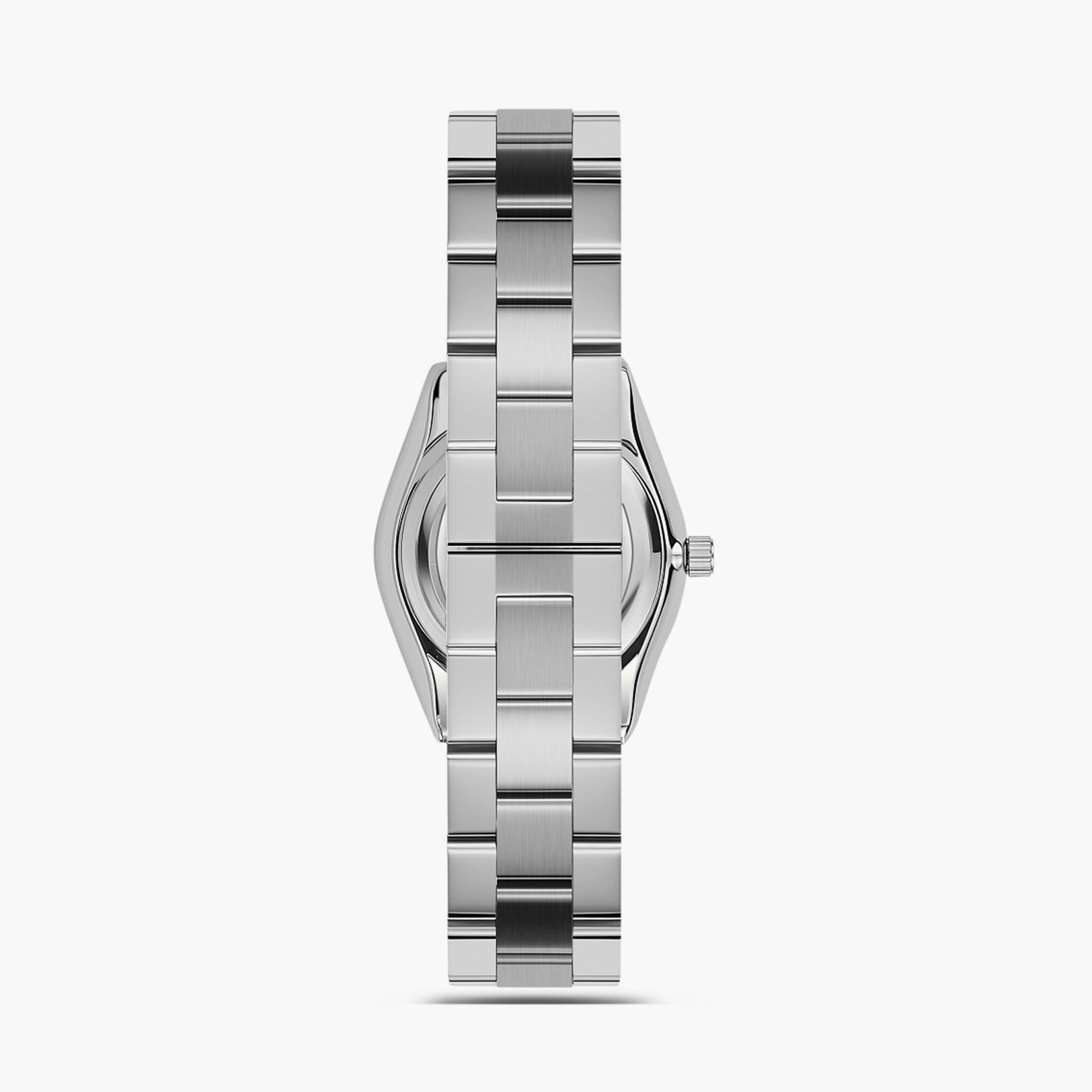 Omax Women's 28MM Silver Analog Metal Strap Watch | SQ-BS008PI3I-women-watchesandjewellery-watches-image-3