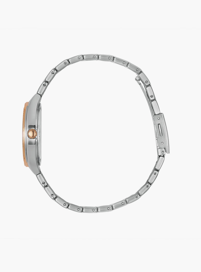 Omax Women's 36MM Gold Analog Metal Strap Watch | 00JAS016N002-women-watchesandjewellery-watches-image-2