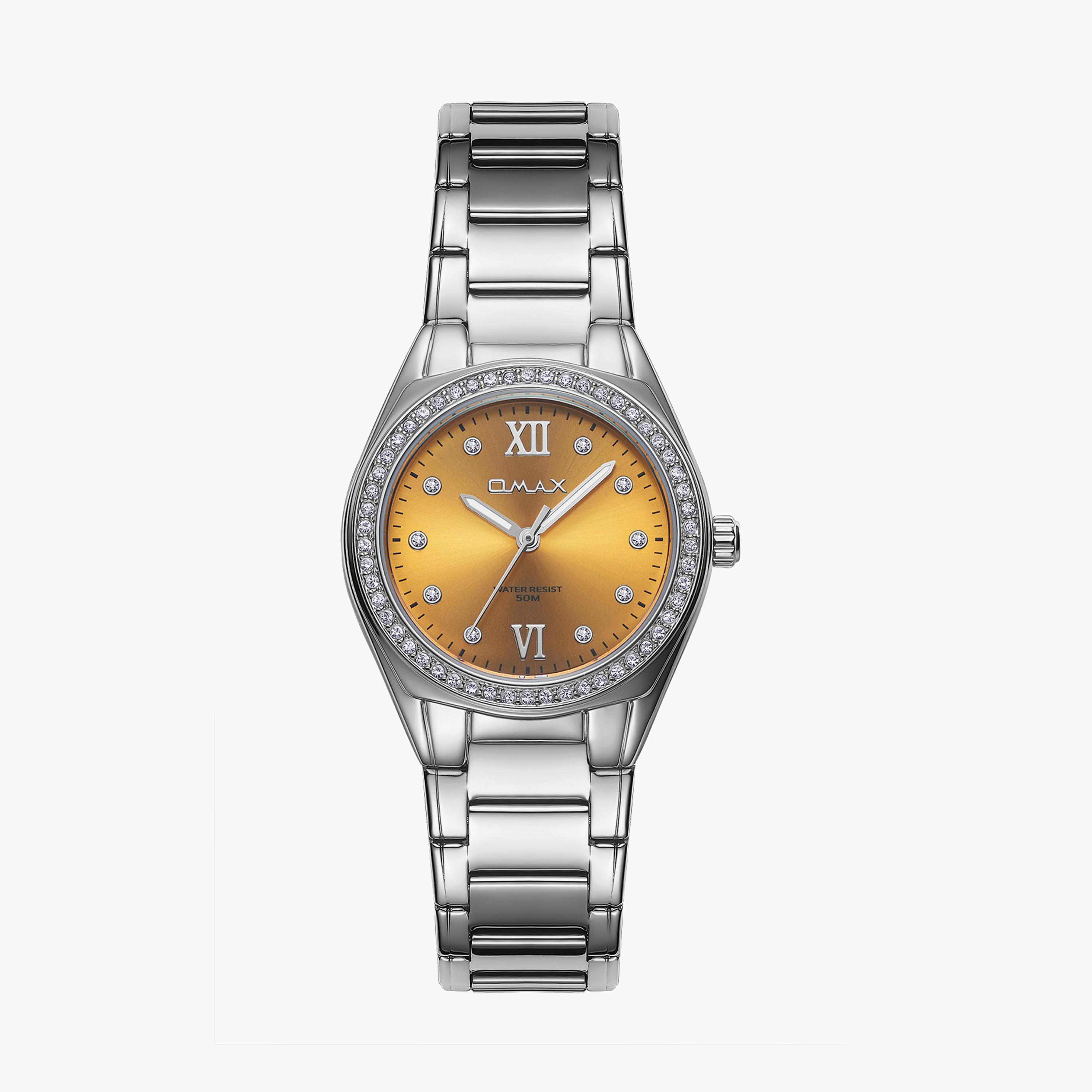 أوماكس- ساعة تناظرية   للنساء  سوار معدني  لون فضي   36مم | 00JAS016I006-women-watchesandjewellery-watches-image-13