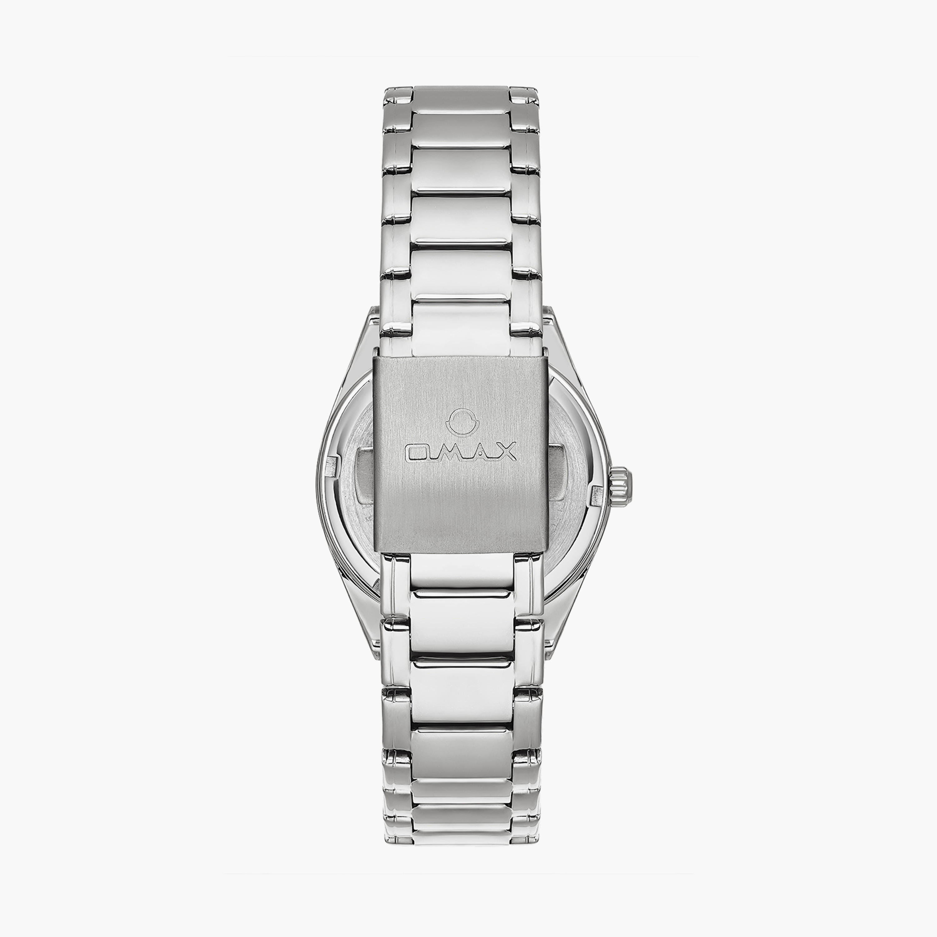 أوماكس- ساعة تناظرية   للنساء  سوار معدني  لون فضي   36مم | 00JAS016I006-women-watchesandjewellery-watches-image-15