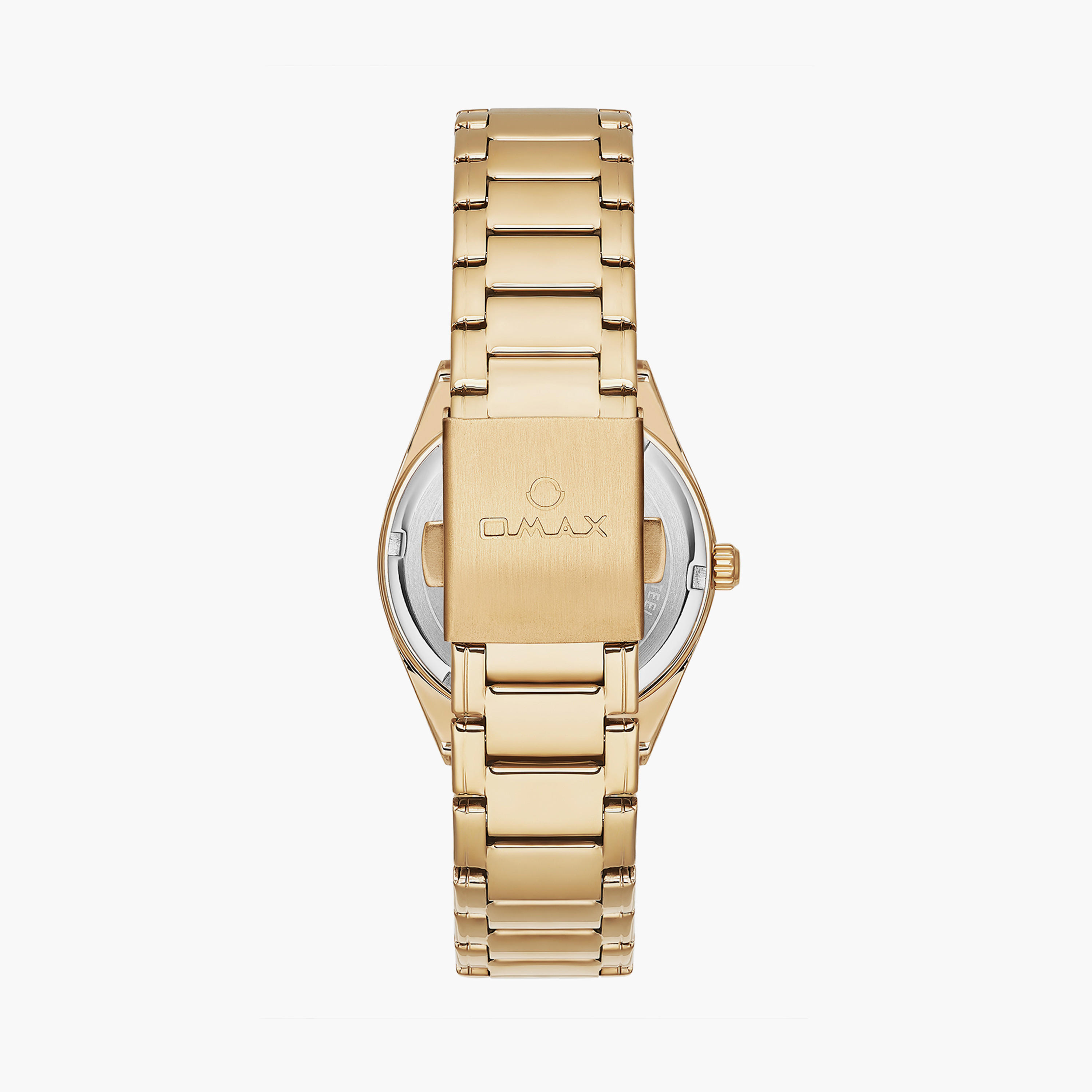 أوماكس- ساعة تناظرية   للنساء  سوار معدني  لون ذهبي   36مم | 00JAS016Q002-women-watchesandjewellery-watches-image-3