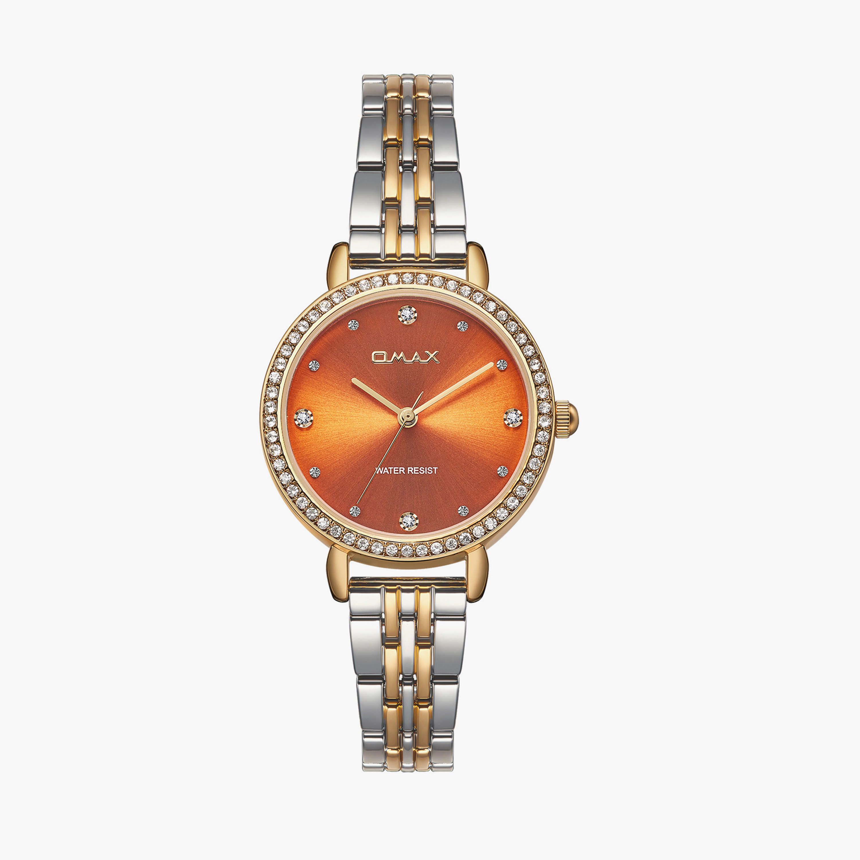 أوماكس- ساعة تناظرية للنساء سوار معدني لون ذهبي 31مم | UT-CS002GF1S-women-watchesandjewellery-watches-image-5