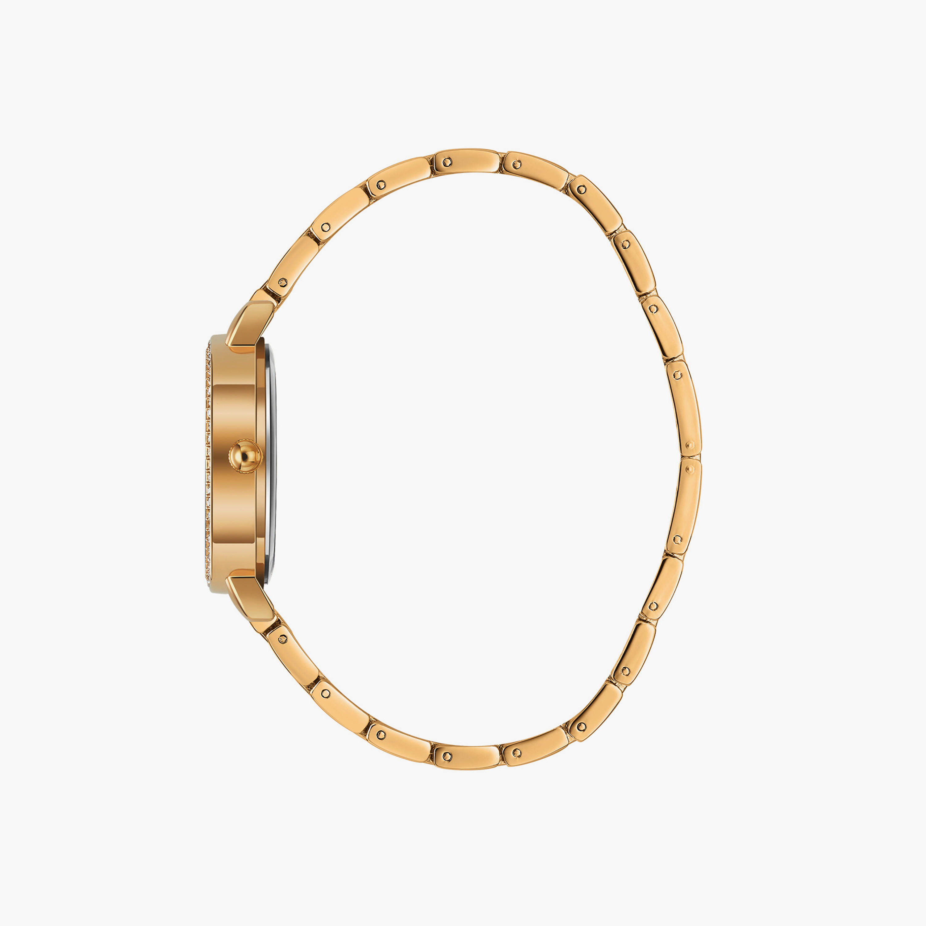 Omax Women's 31MM Gold Analog Metal Strap Watch | UT-CS002G31S-women-watchesandjewellery-watches-image-2