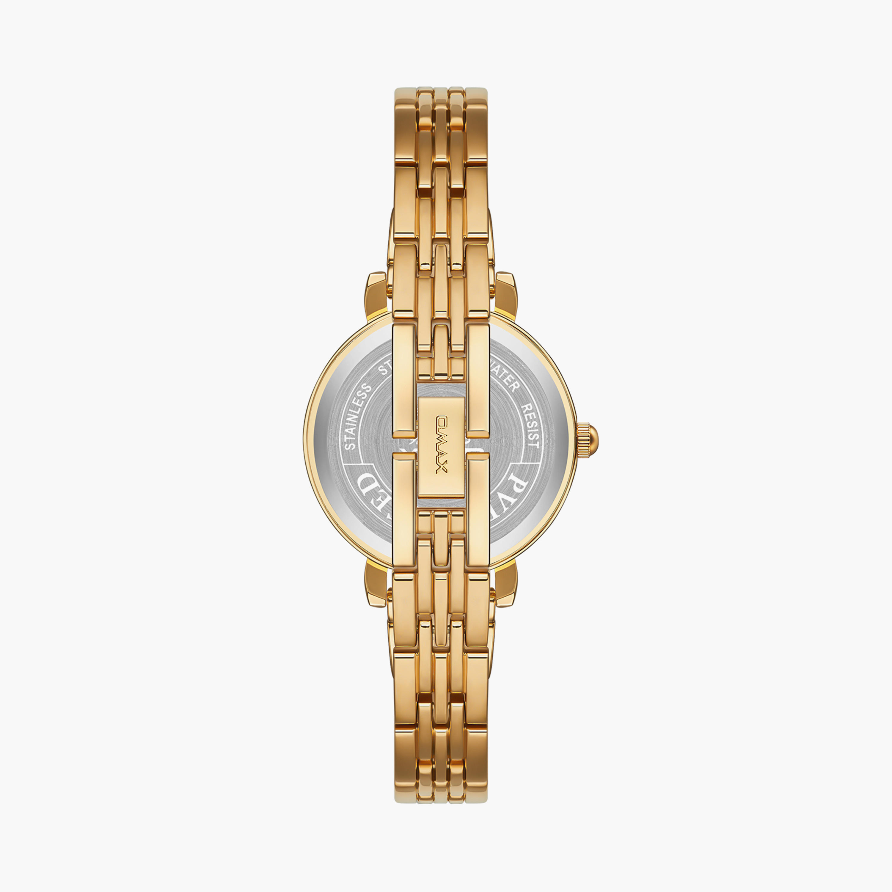 Omax Women's 31MM Gold Analog Metal Strap Watch | UT-CS002G31S-women-watchesandjewellery-watches-image-3