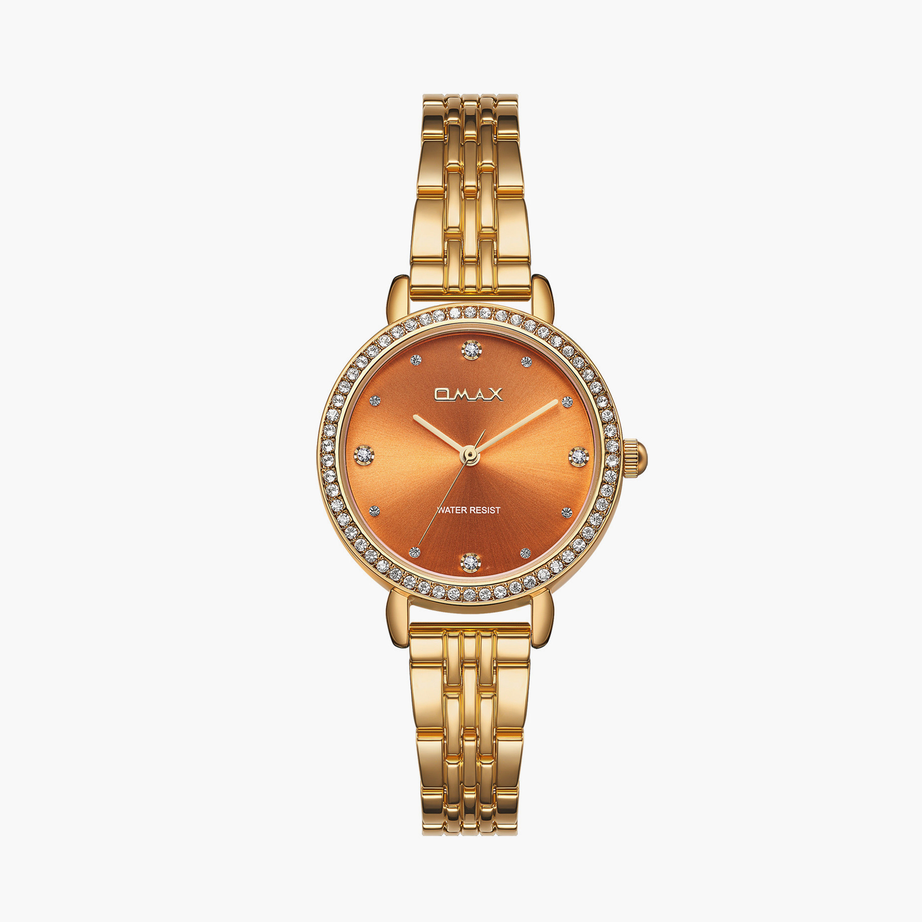 أوماكس- ساعة تناظرية للنساء سوار معدني لون ذهبي 31مم | UT-CS002GF1S-women-watchesandjewellery-watches-image-1