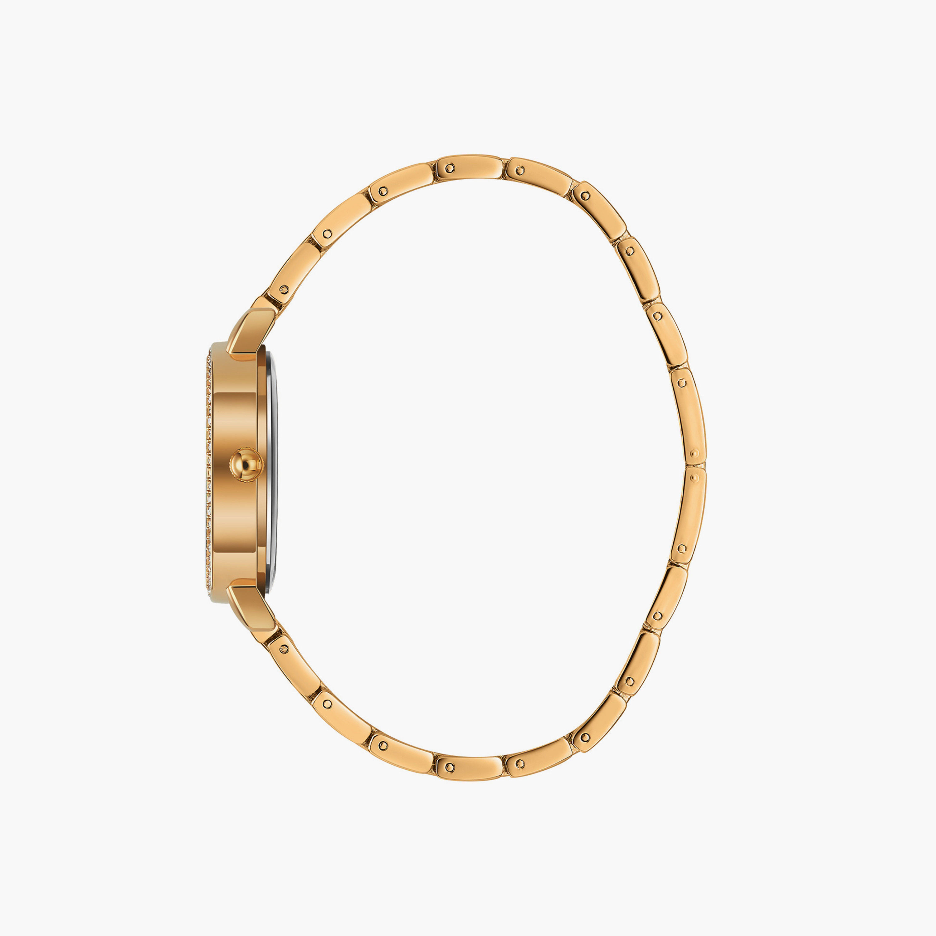 أوماكس- ساعة تناظرية للنساء سوار معدني لون ذهبي 31مم | UT-CS002GF1S-women-watchesandjewellery-watches-image-2