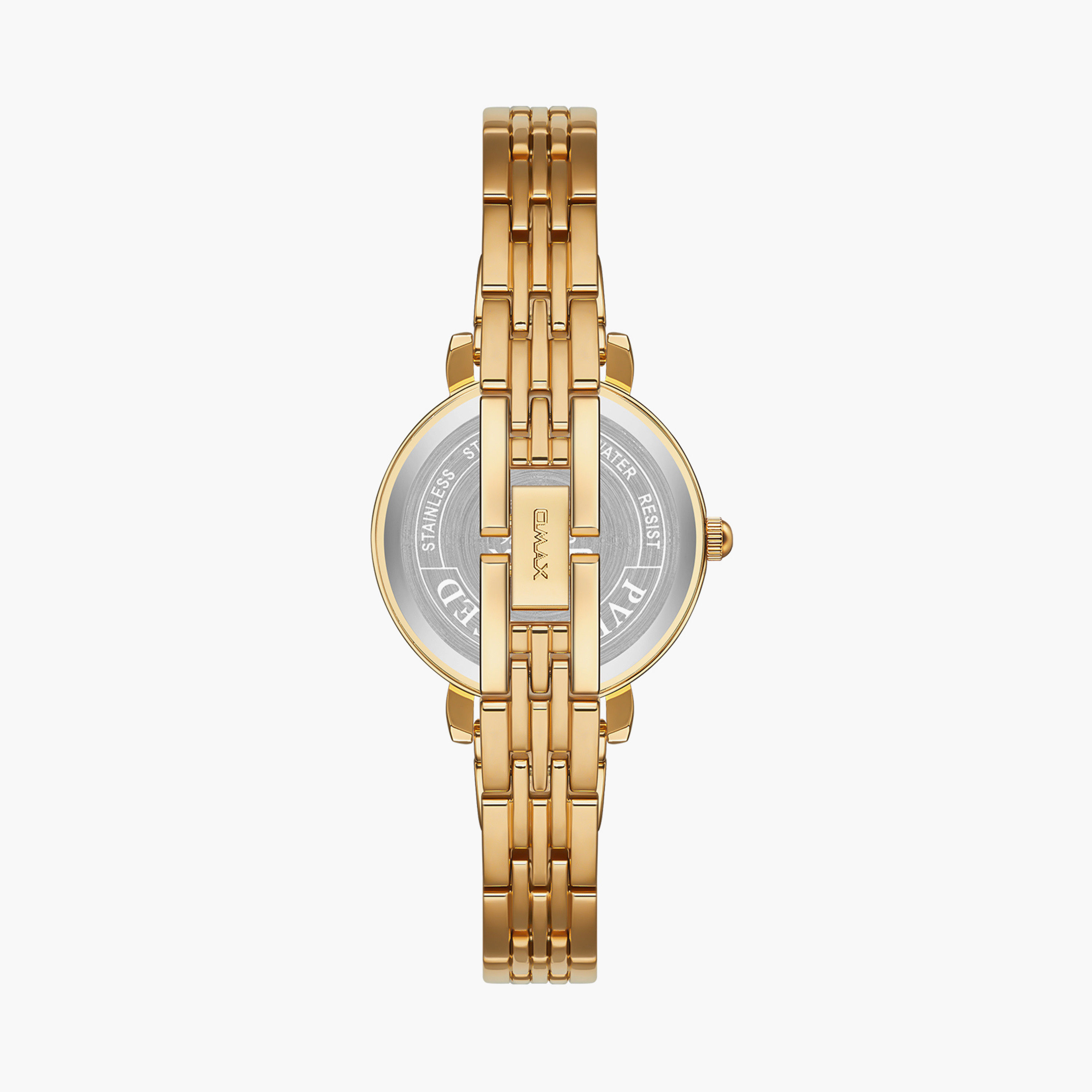 أوماكس- ساعة تناظرية للنساء سوار معدني لون ذهبي 31مم | UT-CS002GF1S-women-watchesandjewellery-watches-image-3
