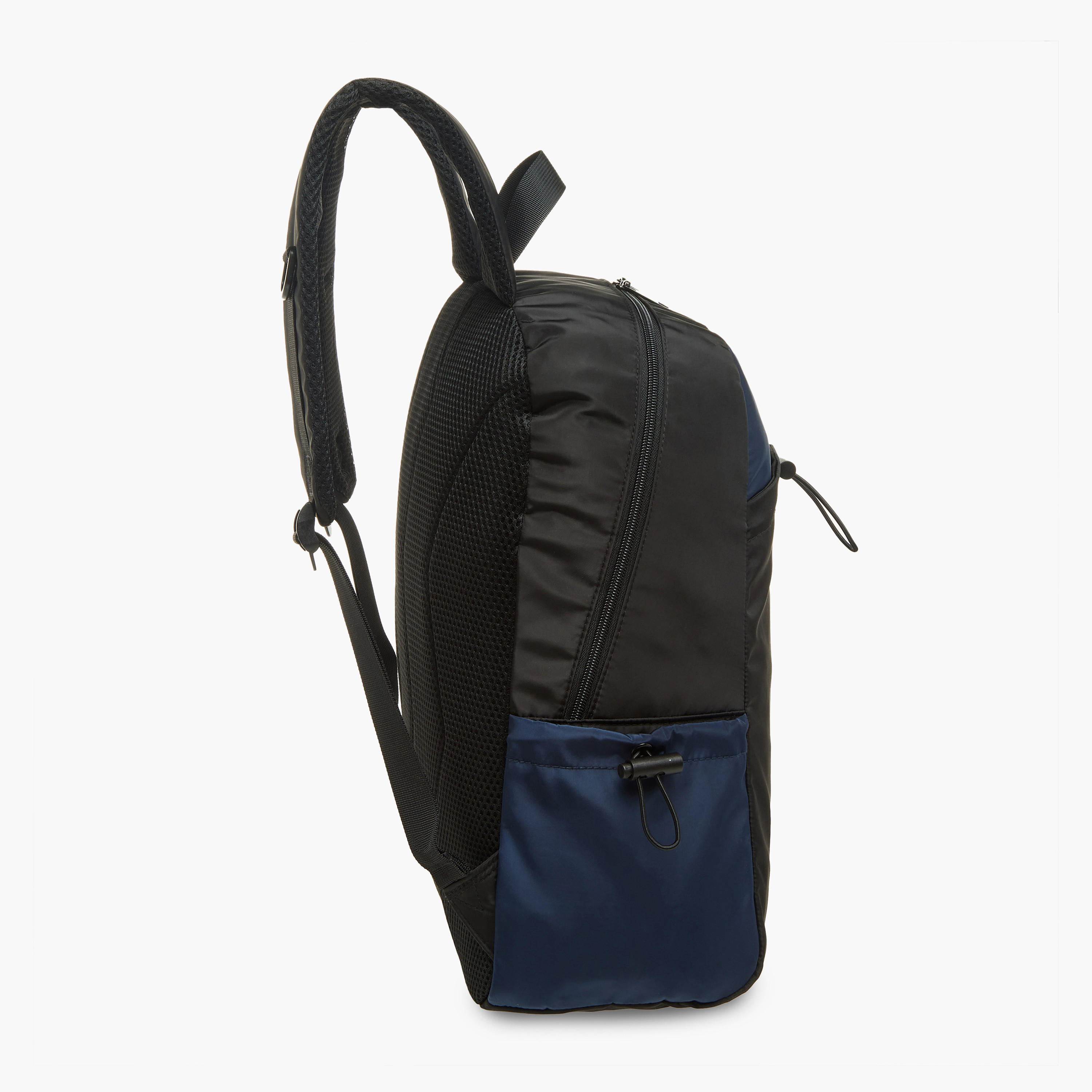 Kappa Logo Print School Backpack with Adjustable Straps and Zip Closure - 17x31x43 cm-school-bagsandbackpacks-backpacks-image-3