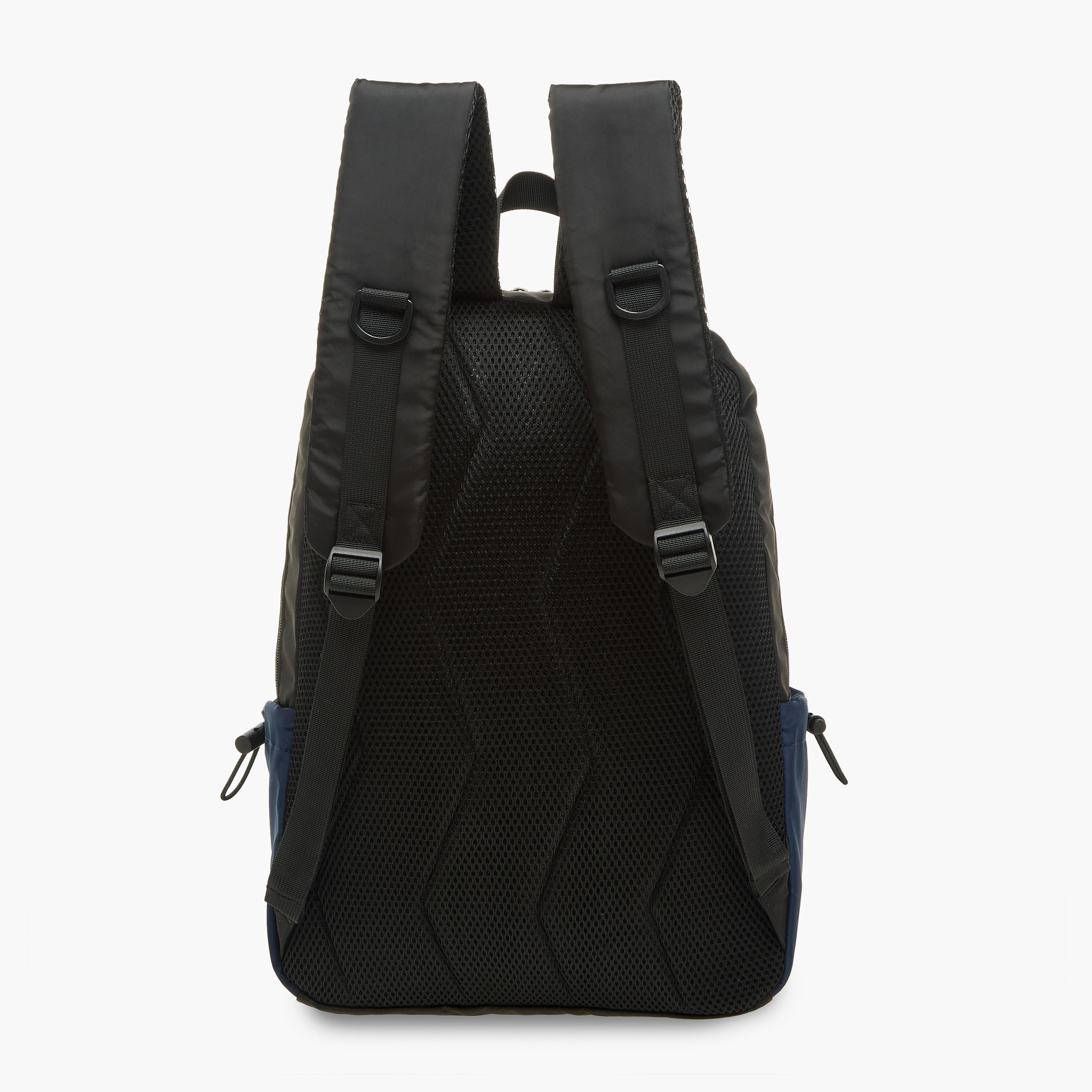Kappa Logo Print School Backpack with Adjustable Straps and Zip Closure - 17x31x43 cm-school-bagsandbackpacks-backpacks-image-5