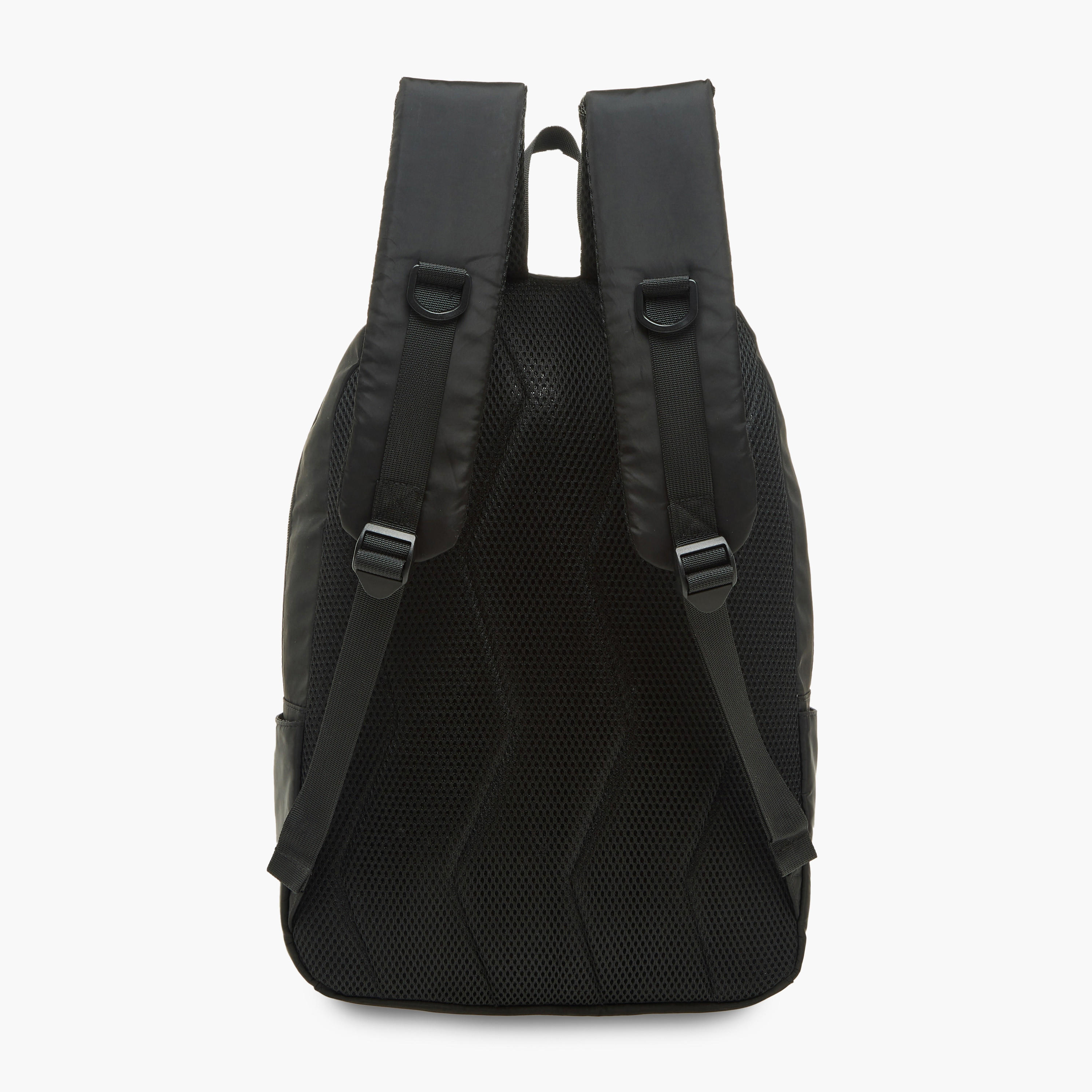 Kappa Logo Print School Backpack with Adjustable Straps and Zip Closure - 16x31x43 cm-school-bagsandbackpacks-backpacks-image-5