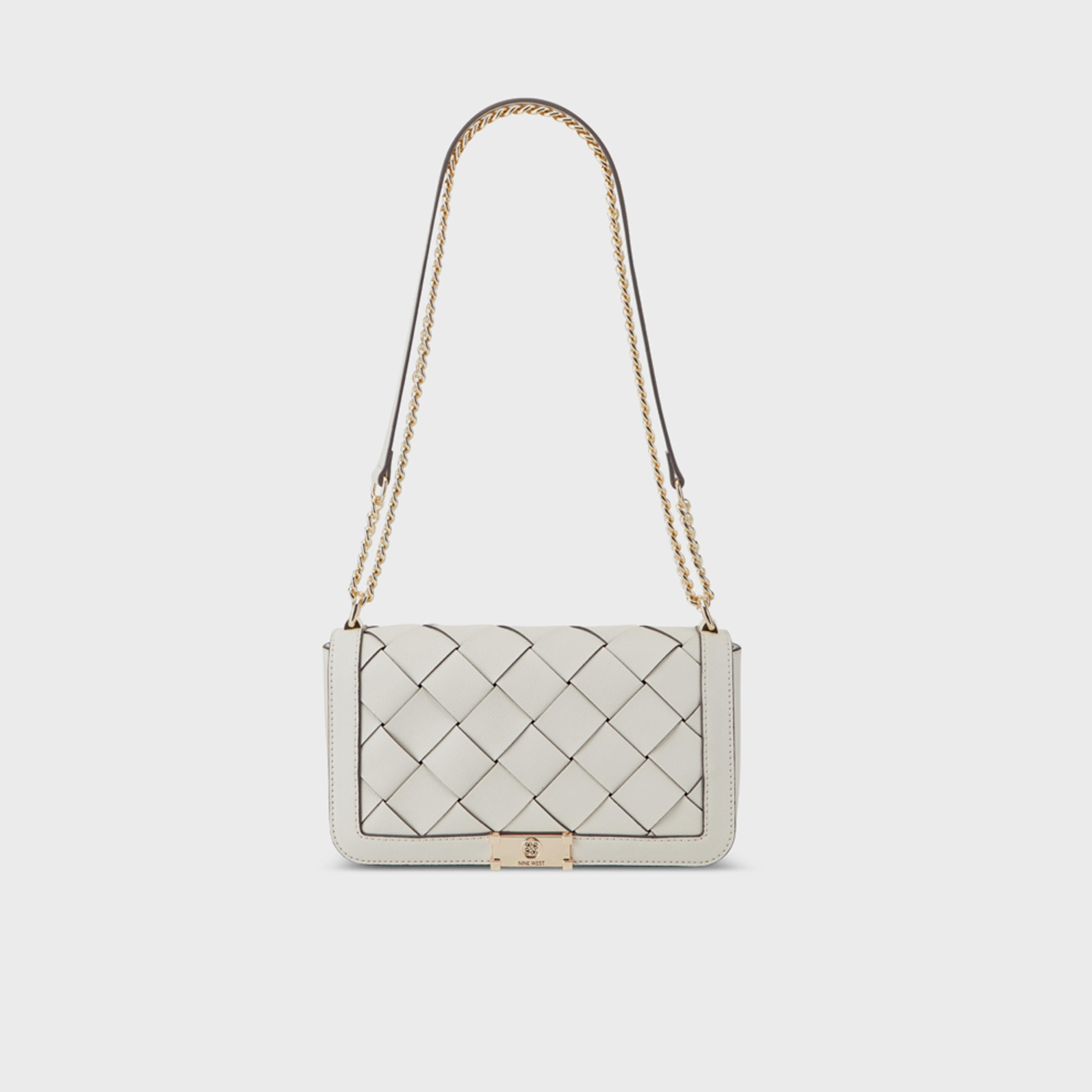 ناين ويست- شنطة يد كروس ميلاه بمقبض من مايلاه بسحاب للإغلاق وحزام سلسلة-women-bagsandwallets-handbags-image-5