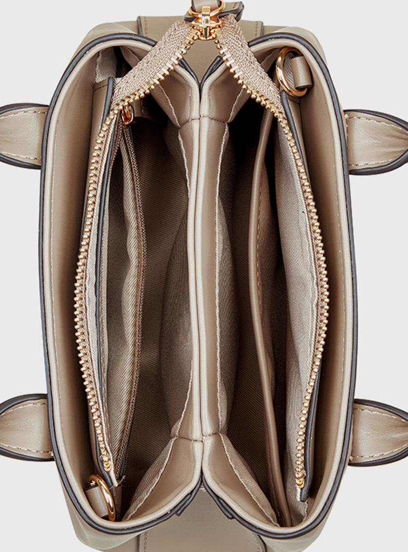 ناين ويست- شنطة ساتشيل دونيلا بمقبض مزدوج بإغلاق بسحاب وحزام قابل للفصل-women-bagsandwallets-handbags-image-2