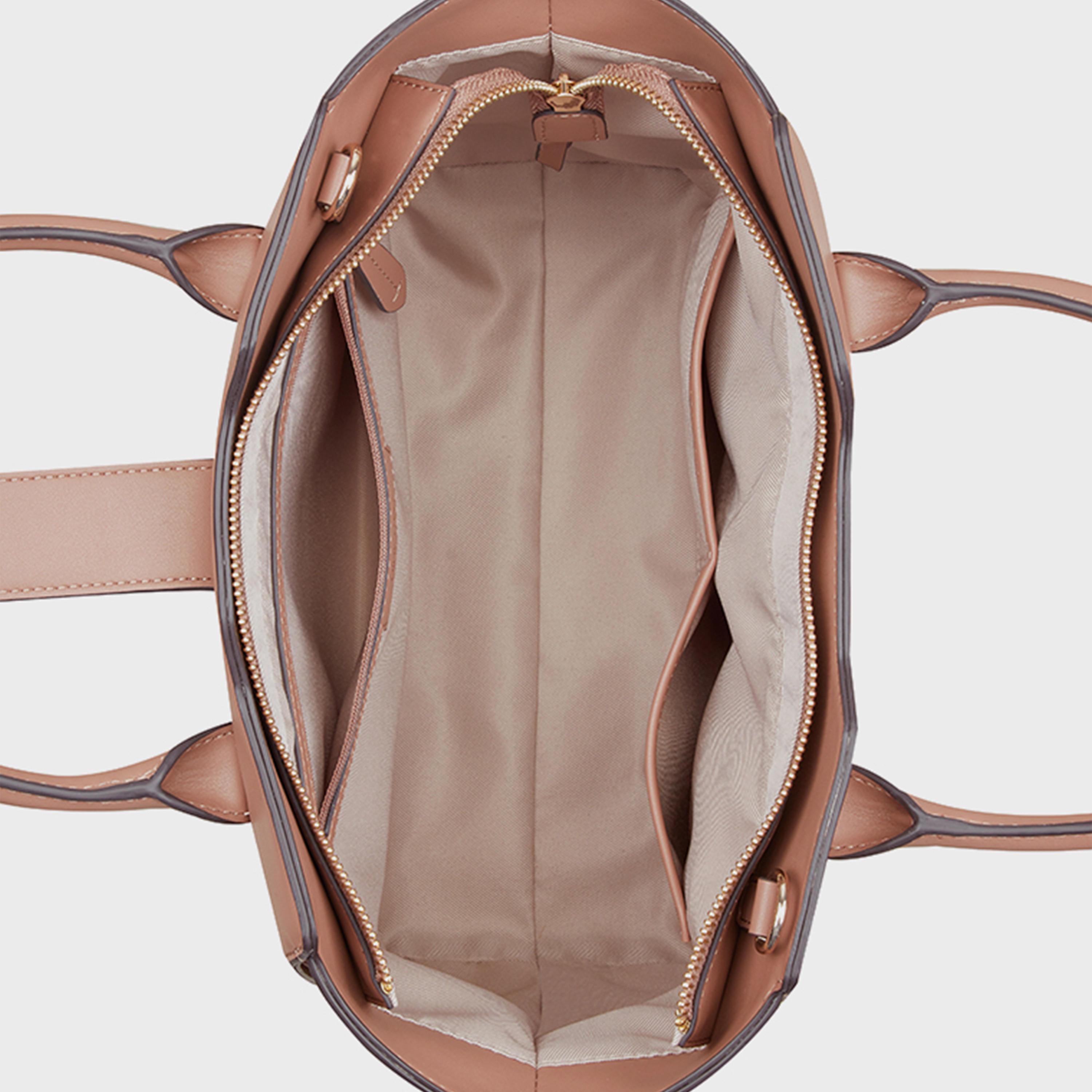 ناين ويست- شنطة ويسون ذات المقبض المزدوج مع سحاب للإغلاق وحزام قابل للفصل-women-bagsandwallets-handbags-image-2