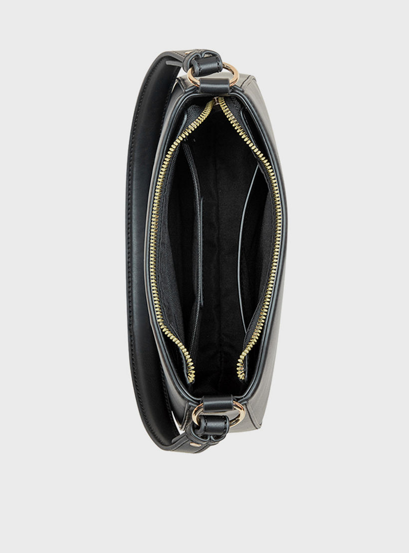 Nine West Charmaine Plain Shoulder Bag with Zipper Closure-women-bagsandwallets-handbags-image-4