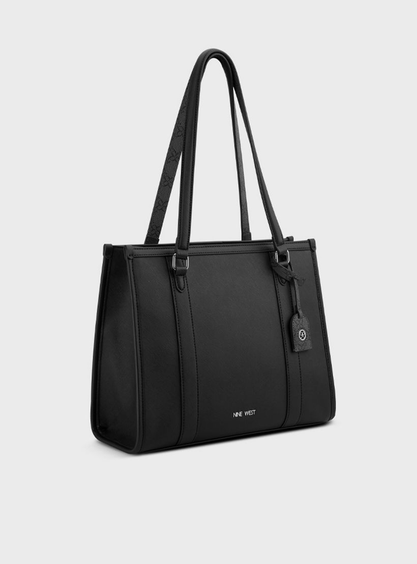 Nine West Briar Textured Double Handle Tote Bag with Magnetic Closure-women-bagsandwallets-handbags-image-3