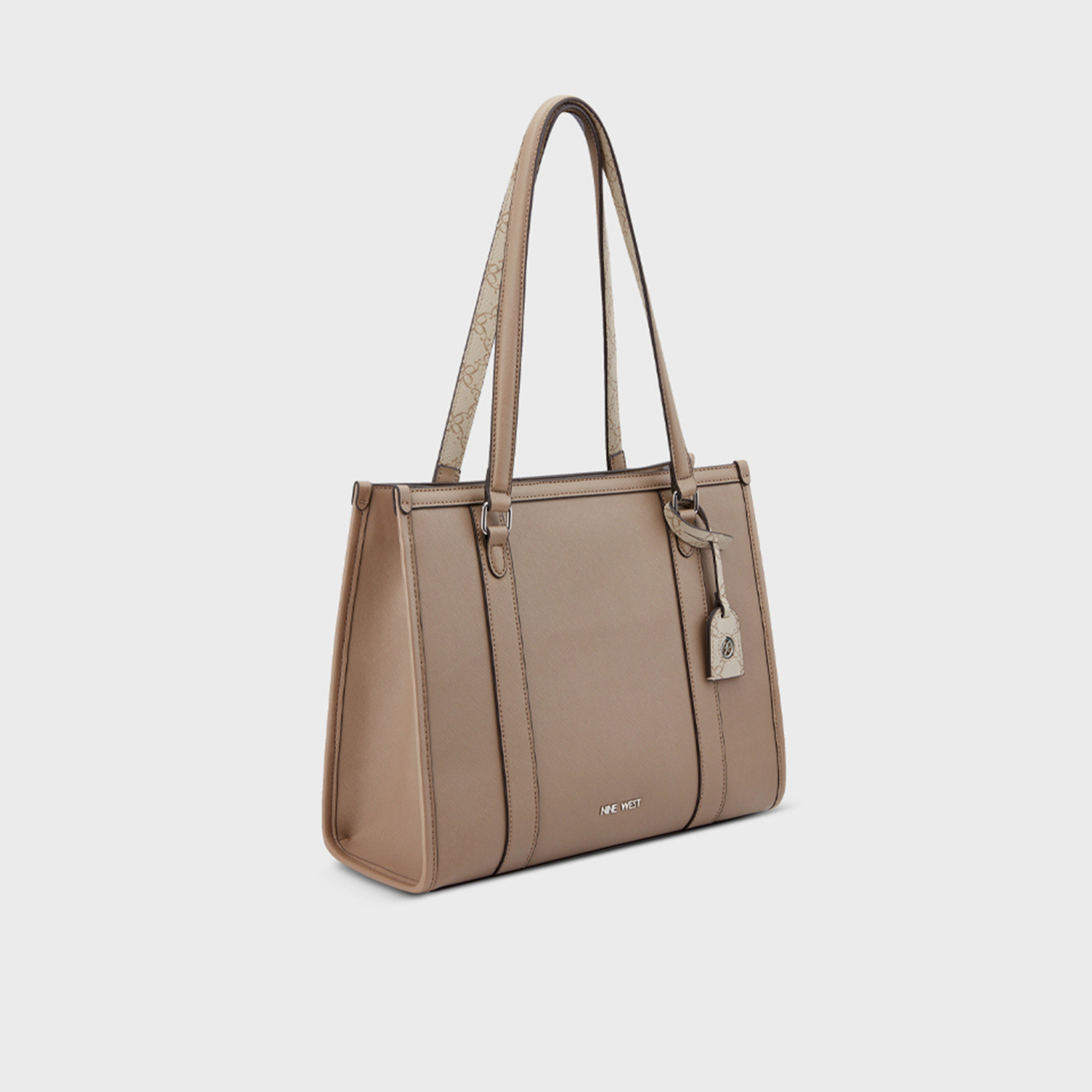 ناين ويست- شنطة توت بريار بمقبض مزدوج وقفل مغناطيسي-women-bagsandwallets-handbags-image-7