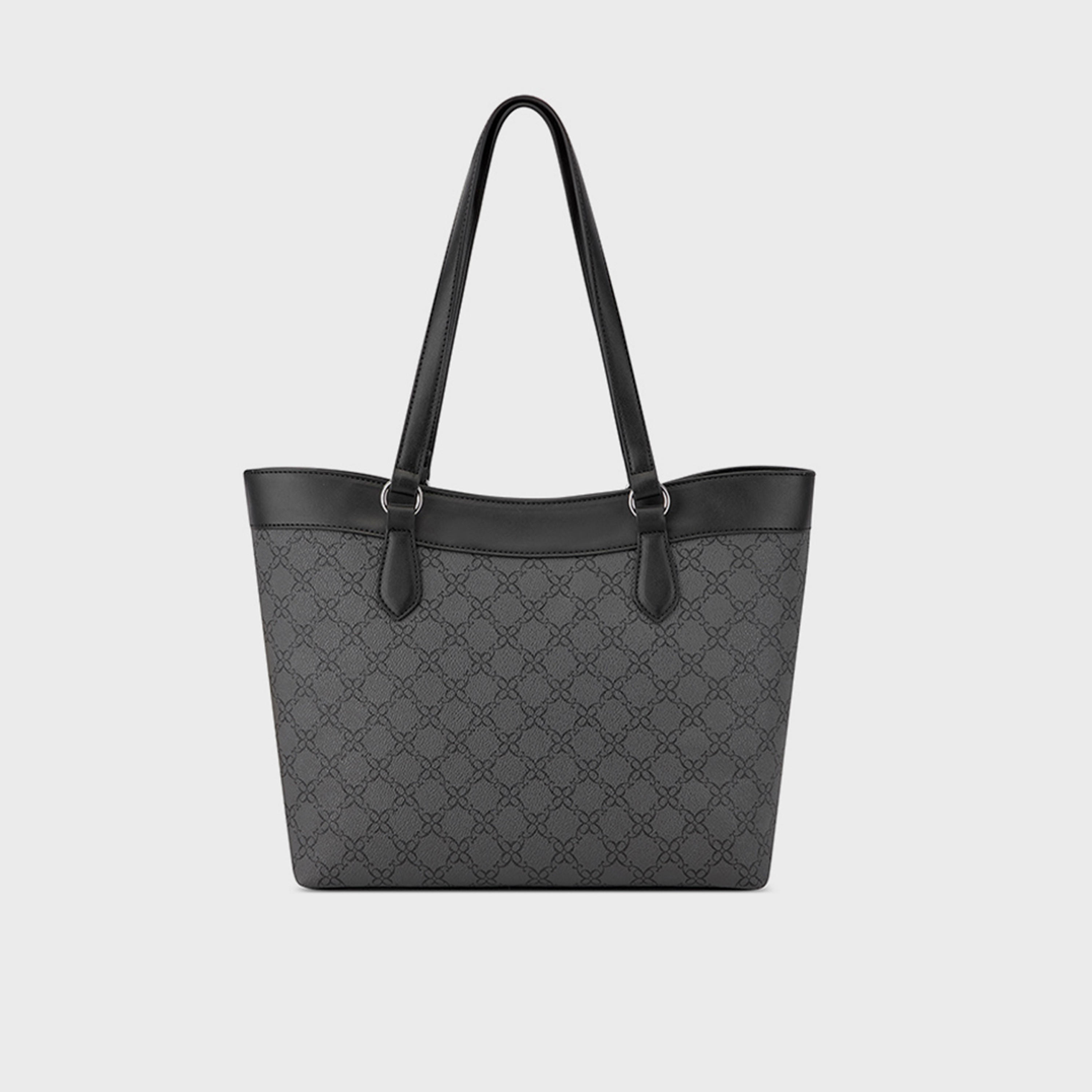Nine West Lior Monogram Double Handle Tote Bag with Magnetic Closure-women-bagsandwallets-handbags-image-2