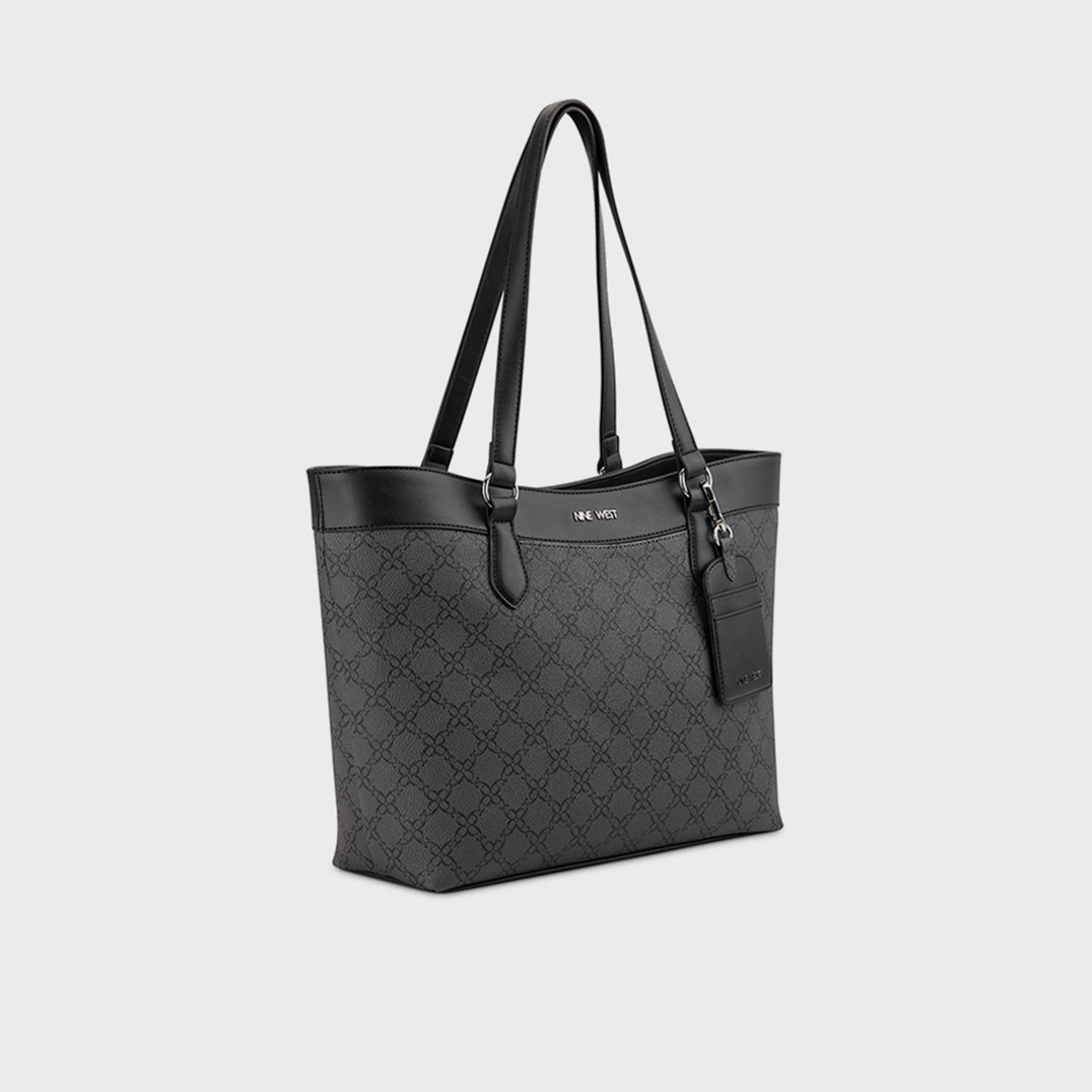 Nine West Lior Monogram Double Handle Tote Bag with Magnetic Closure-women-bagsandwallets-handbags-image-3
