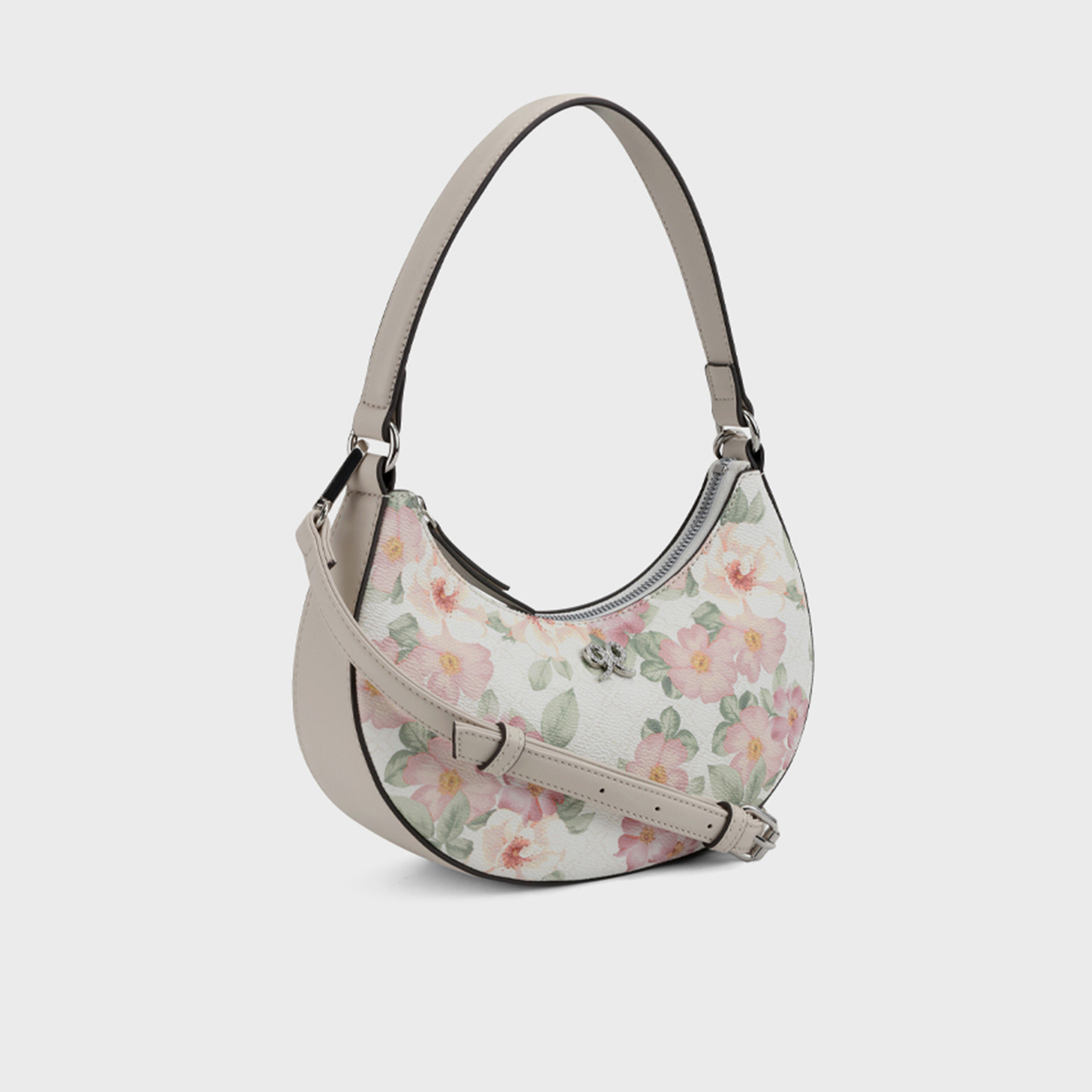 ناين ويست- شنطة كتف اليورا بيرلز مطبوعة بسحاب وقفل سحاب وحزام قابل للفصل-women-bagsandwallets-handbags-image-3