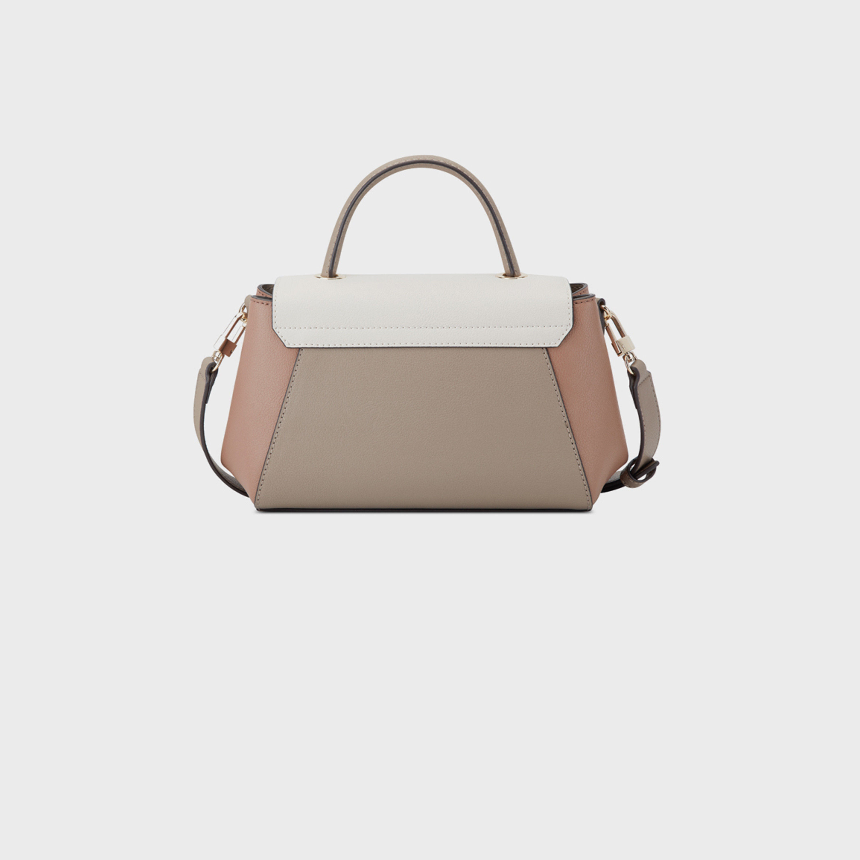 ناين ويست- شنطة كروس مودرن بمقبض علوي مع إغلاق بغطاء وحزام قابل للفصل-women-bagsandwallets-handbags-image-2