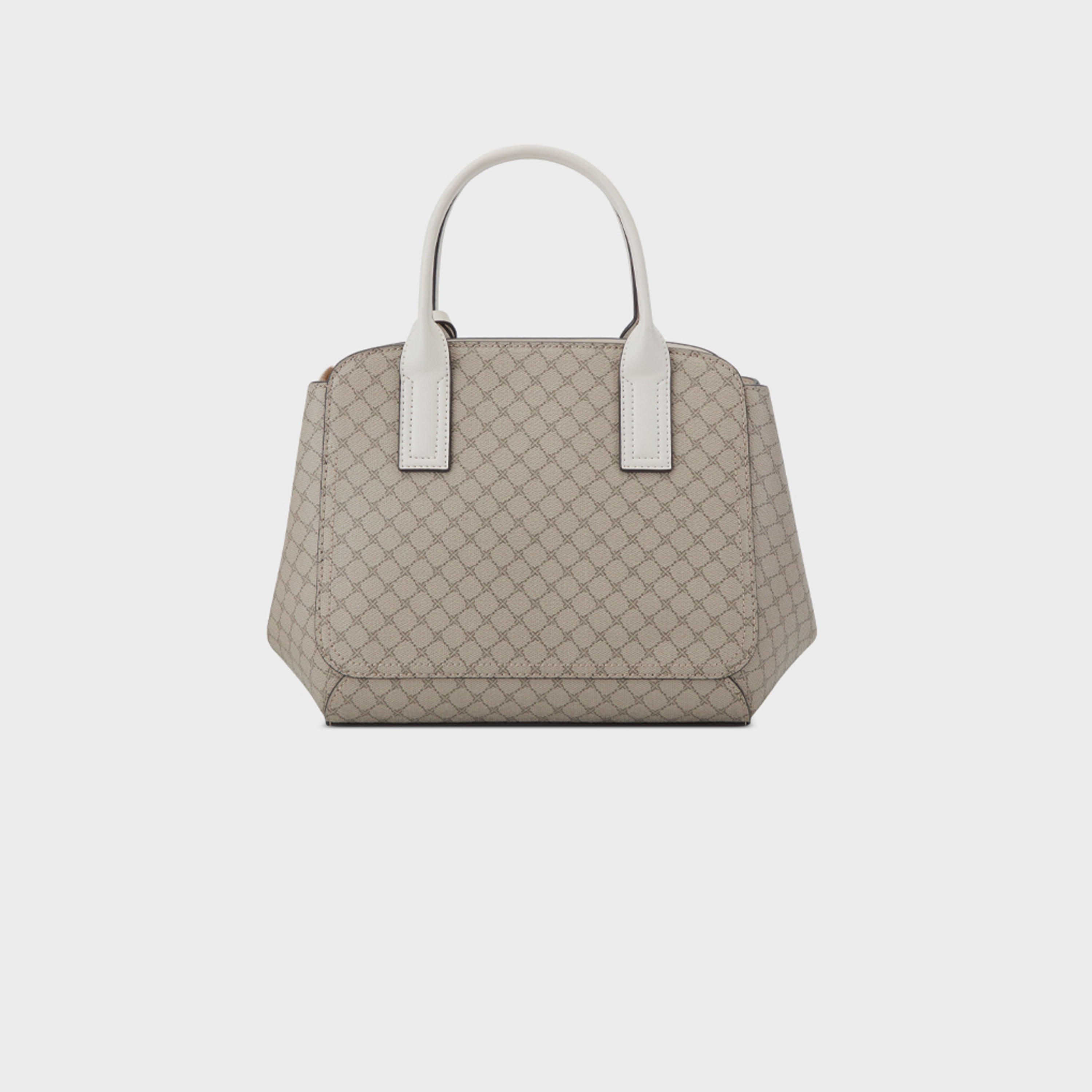 ناين ويست- شنطة ساتشيل مودرن بمقبضين مع إغلاق بسحاب وحزام قابل للفصل-women-bagsandwallets-handbags-image-2