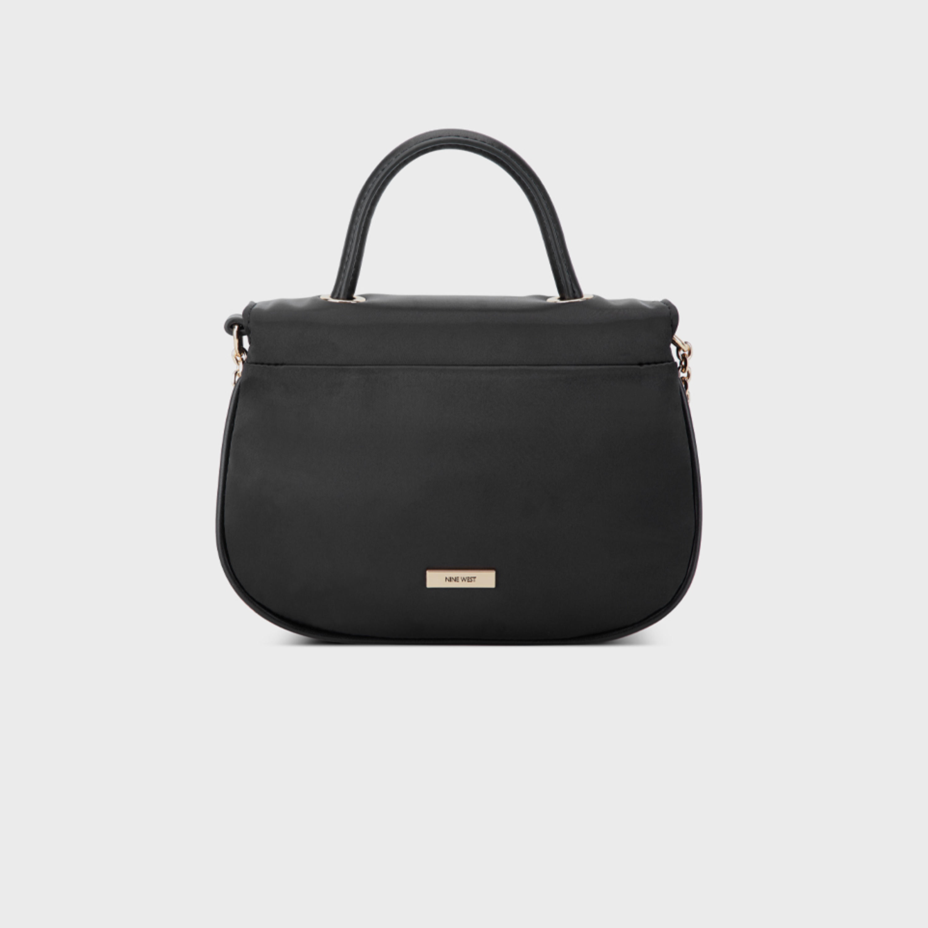 ناين ويست- شنطة يد هاني بمقبض علوي وإغلاق بغطاء وحزام سلسلة-women-bagsandwallets-handbags-image-2