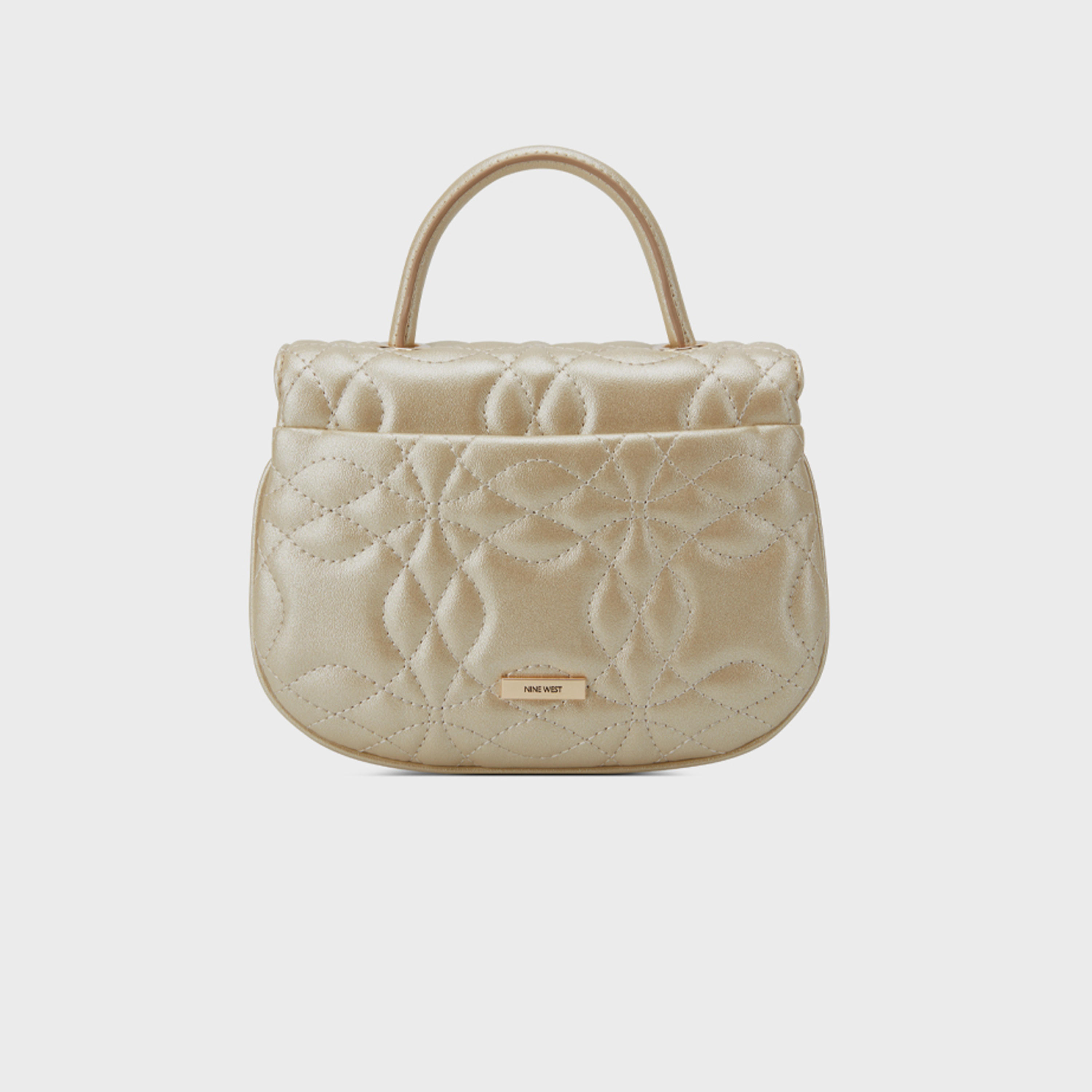 Nine West Hanni Quilted Top Handle Sling Bag with Flap Closure-women-bagsandwallets-handbags-image-2