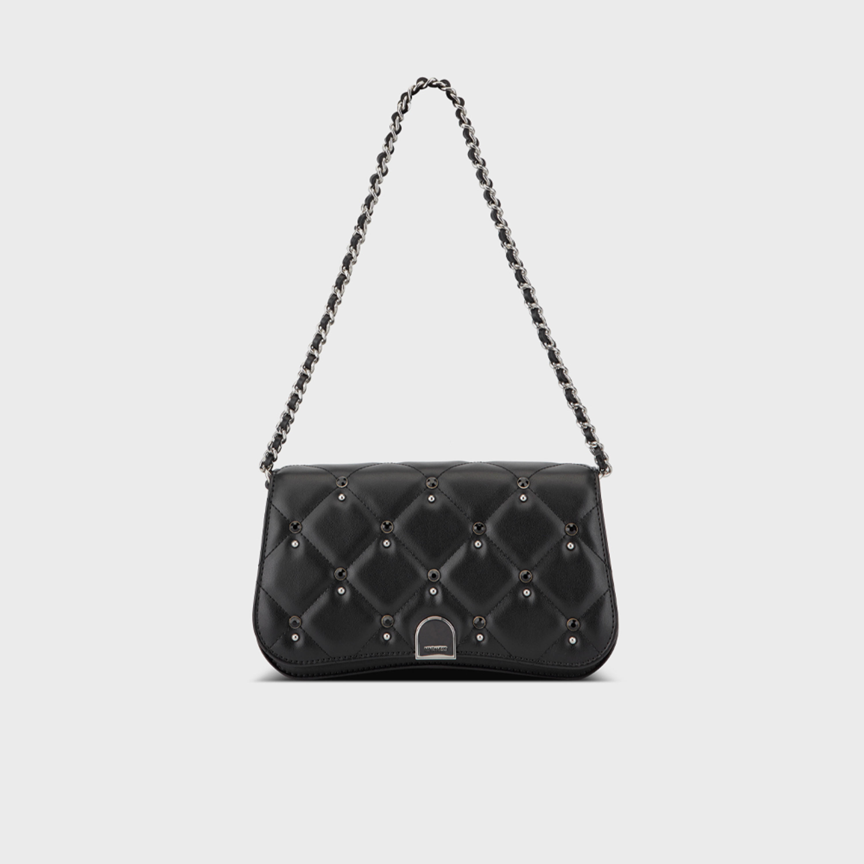 Nine West Somi Embellishment Shoulder Bag with Flap Closure and Chain Strap-women-bagsandwallets-handbags-image-1
