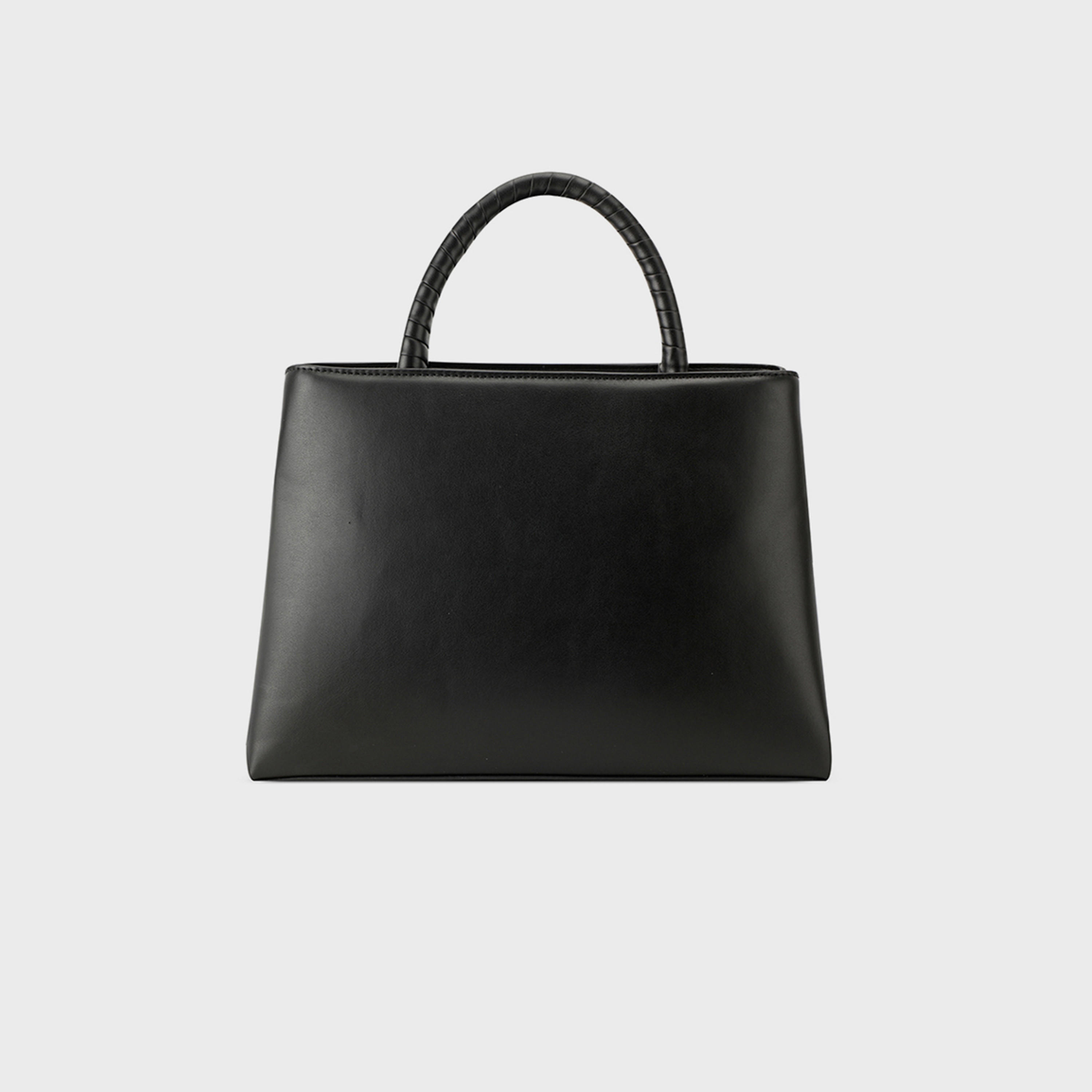 Nine West Erina Plain Double Handle Satchel Bag with Zipper Closure and Detachable Strap-women-bagsandwallets-handbags-image-2