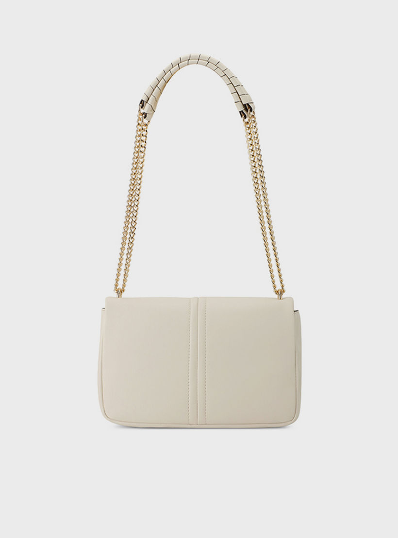 Nine West Erina Plain Crossbody Bag with Flap Closure and Chain Strap-women-bagsandwallets-handbags-image-2