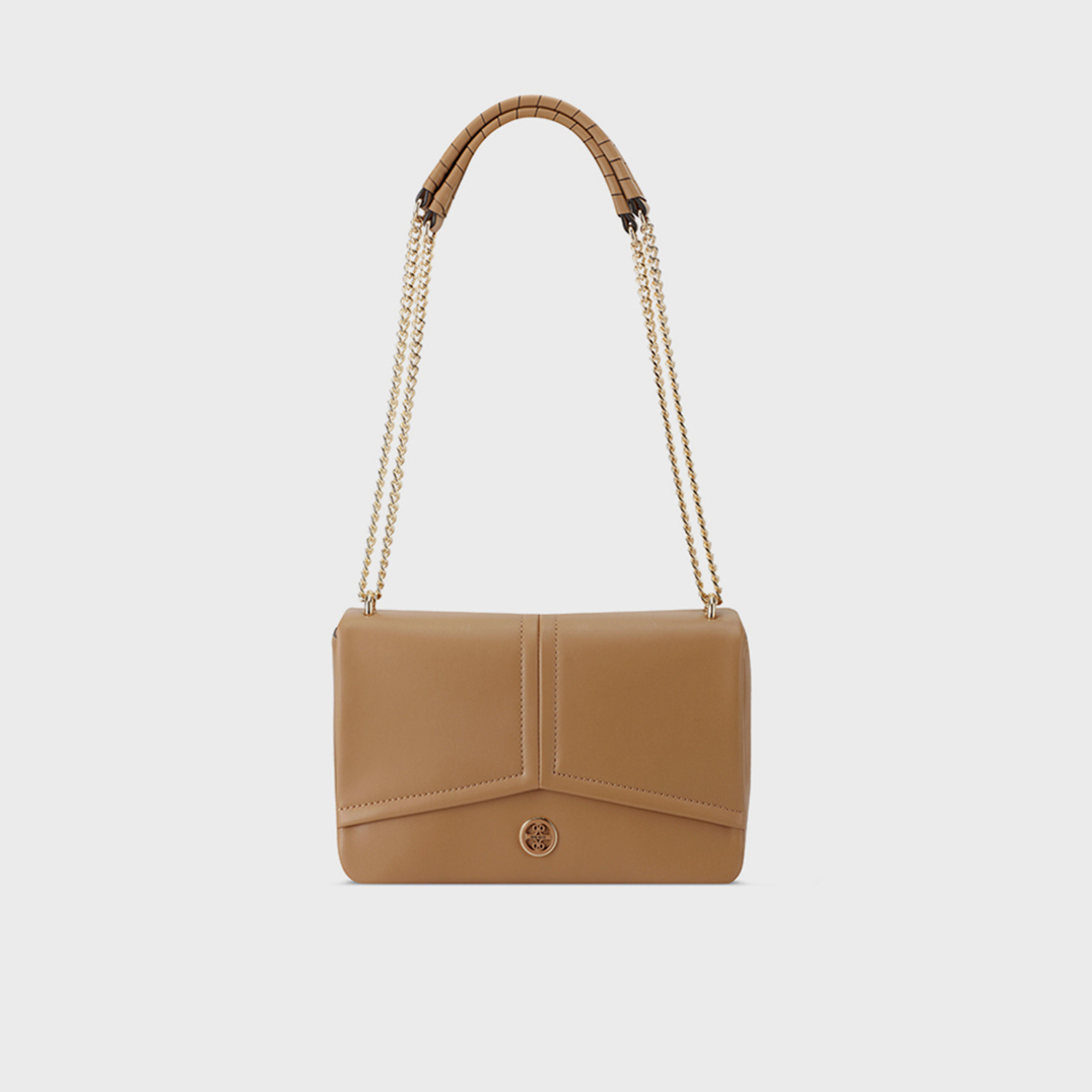 Nine West Erina Plain Crossbody Bag with Flap Closure and Chain Strap-women-bagsandwallets-handbags-image-5