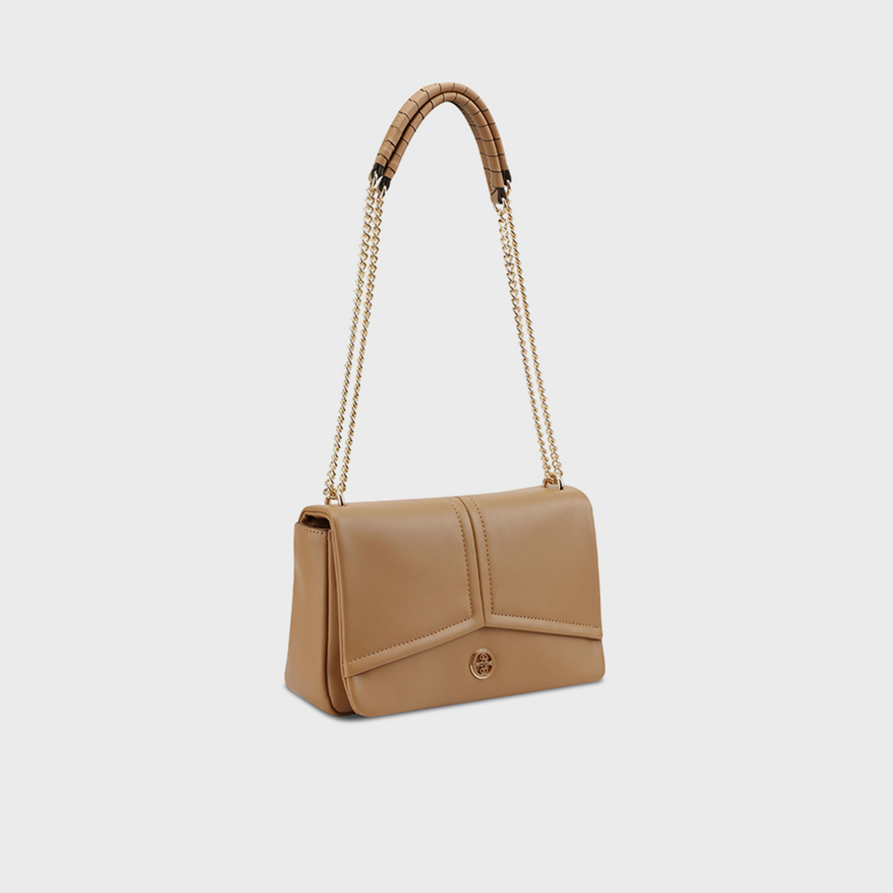Nine West Erina Plain Crossbody Bag with Flap Closure and Chain Strap-women-bagsandwallets-handbags-image-7