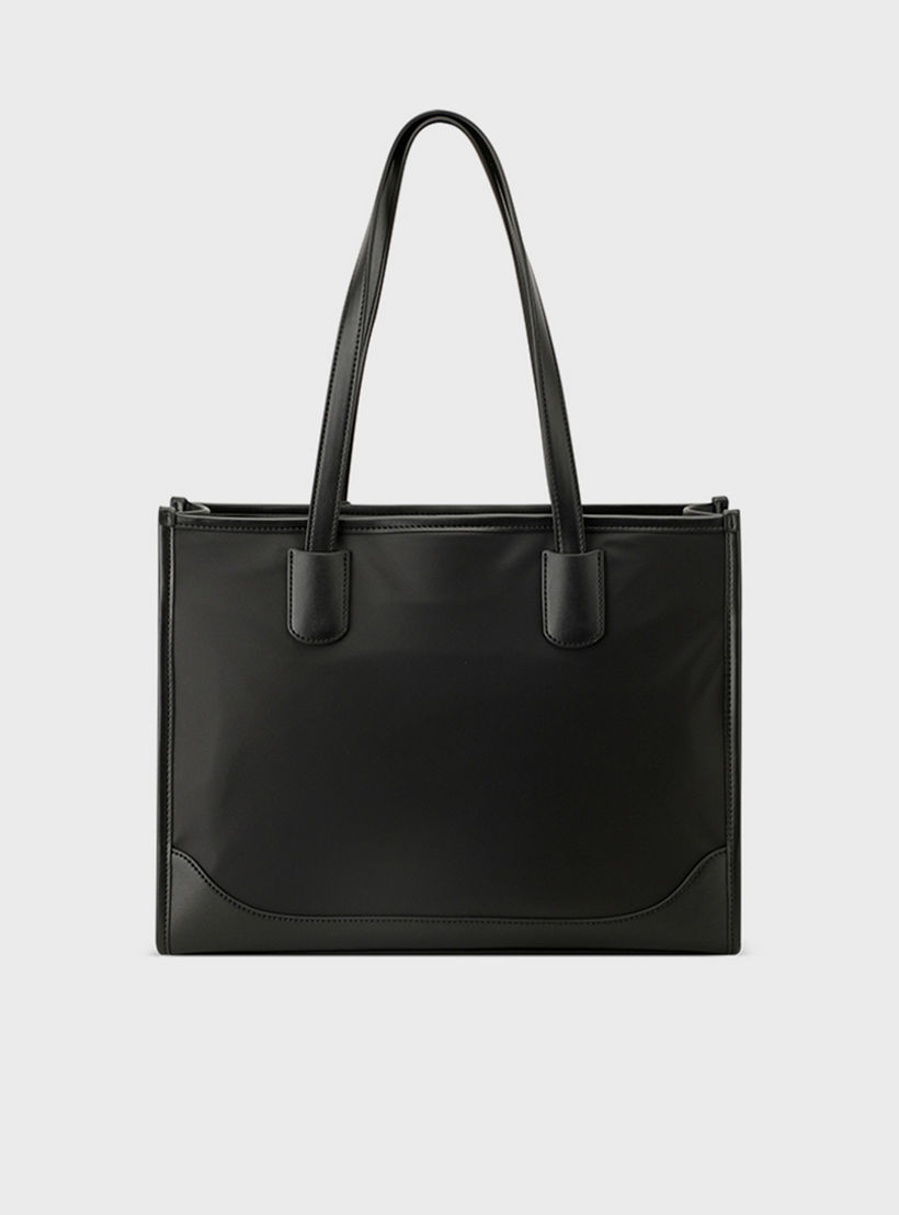 ناين ويست- شنطة إيلي توت بمقبض مزدوج وسحاب للإغلاق-women-bagsandwallets-handbags-image-2