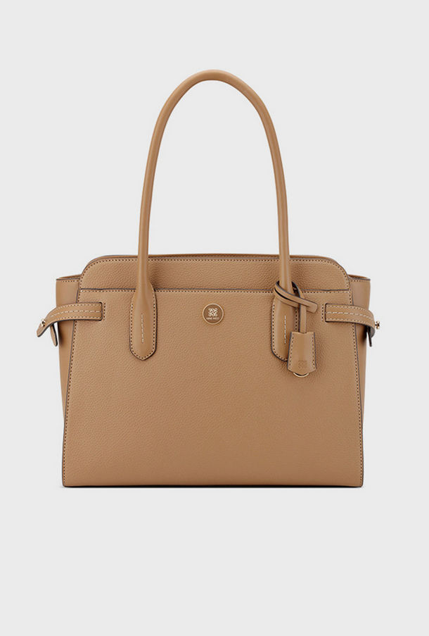 ناين ويست- شنطة يد نامي كروس سادة بمقبض مزدوج بسحاب للإغلاق-women-bagsandwallets-handbags-image-1
