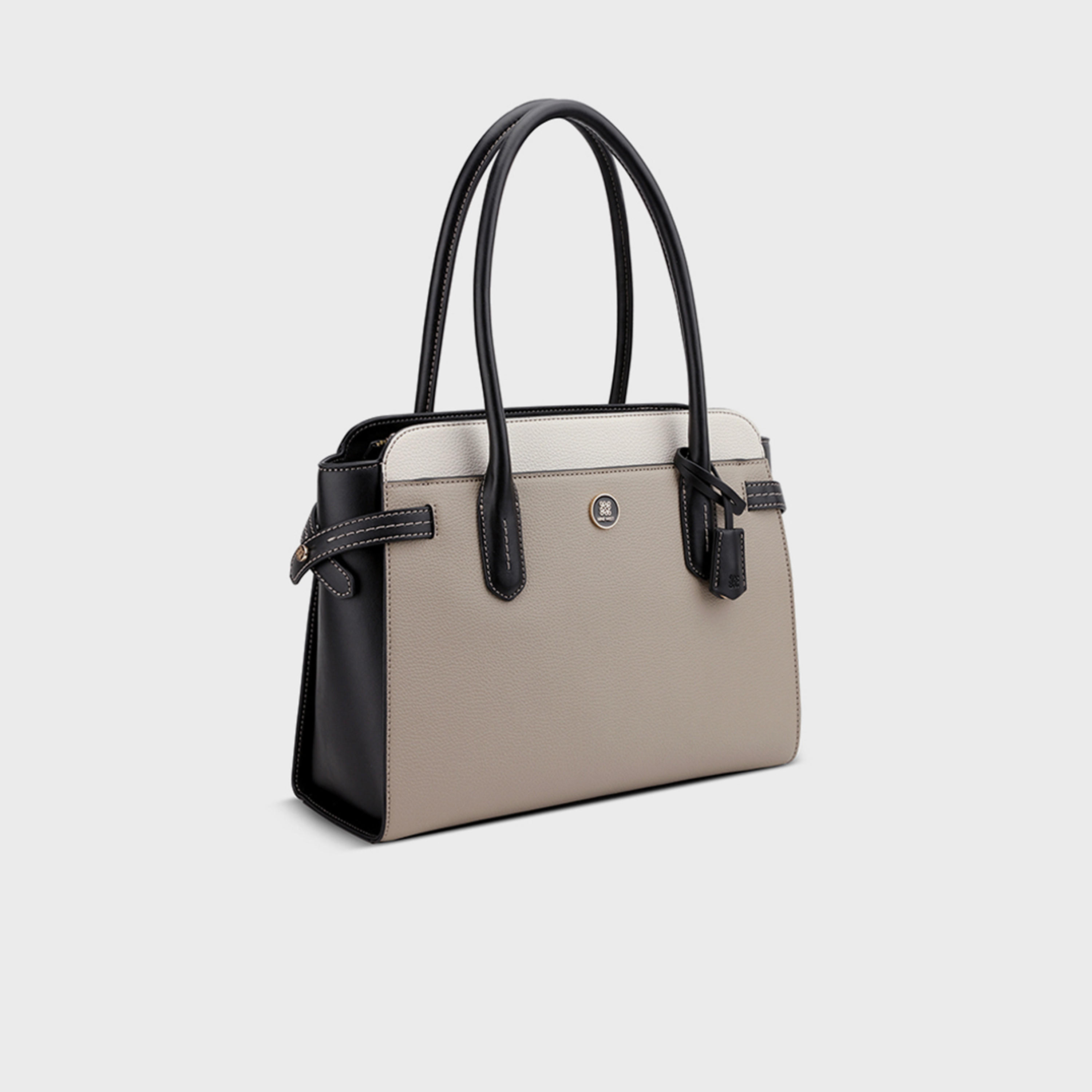 Nine West Nami Plain Double Handle Tote Bag with Zipper Closure-women-bagsandwallets-handbags-image-3