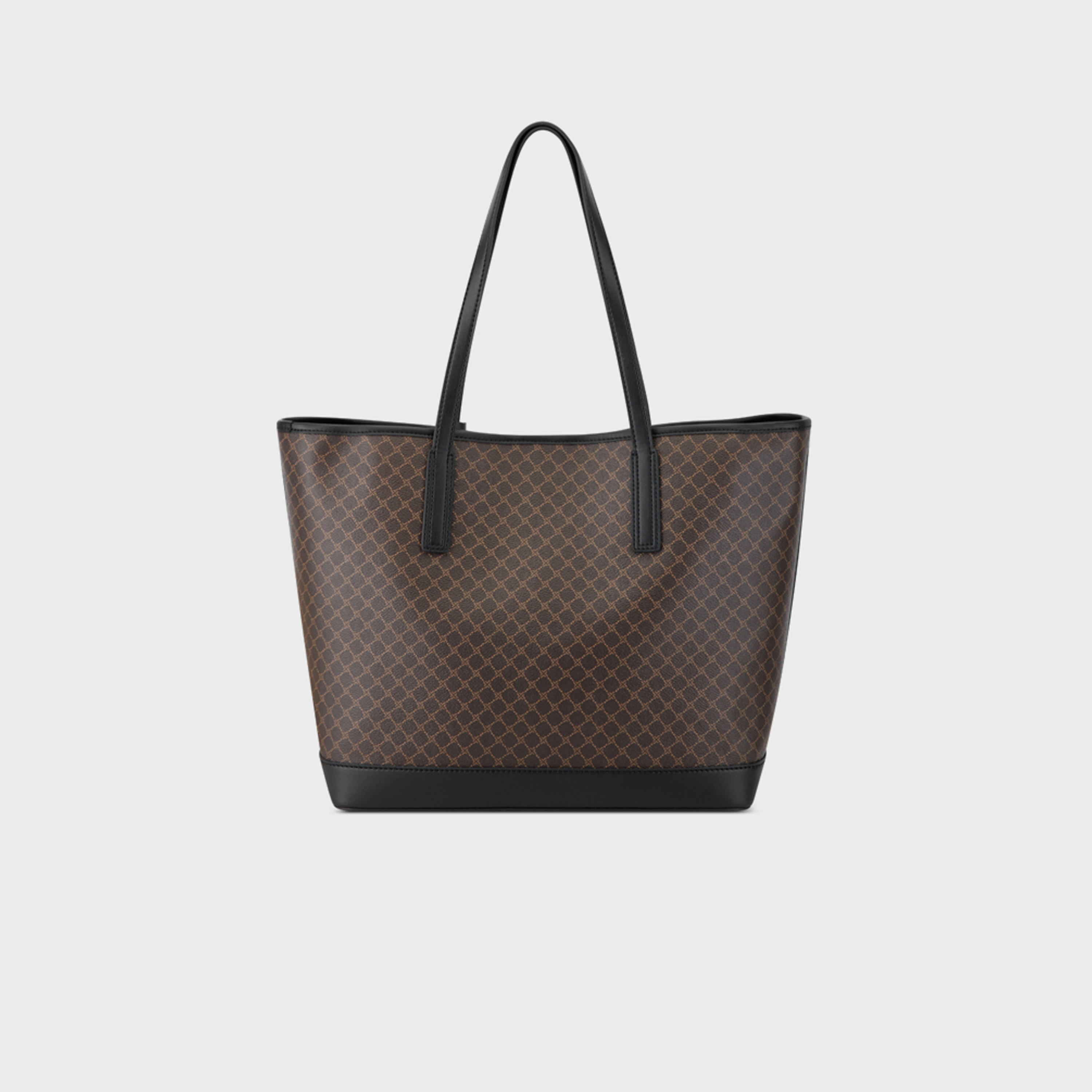 ناين ويست- شنطة توت تيجان مونوغرام بمقبض مزدوج وإغلاق مغناطيسي-women-bagsandwallets-handbags-image-2