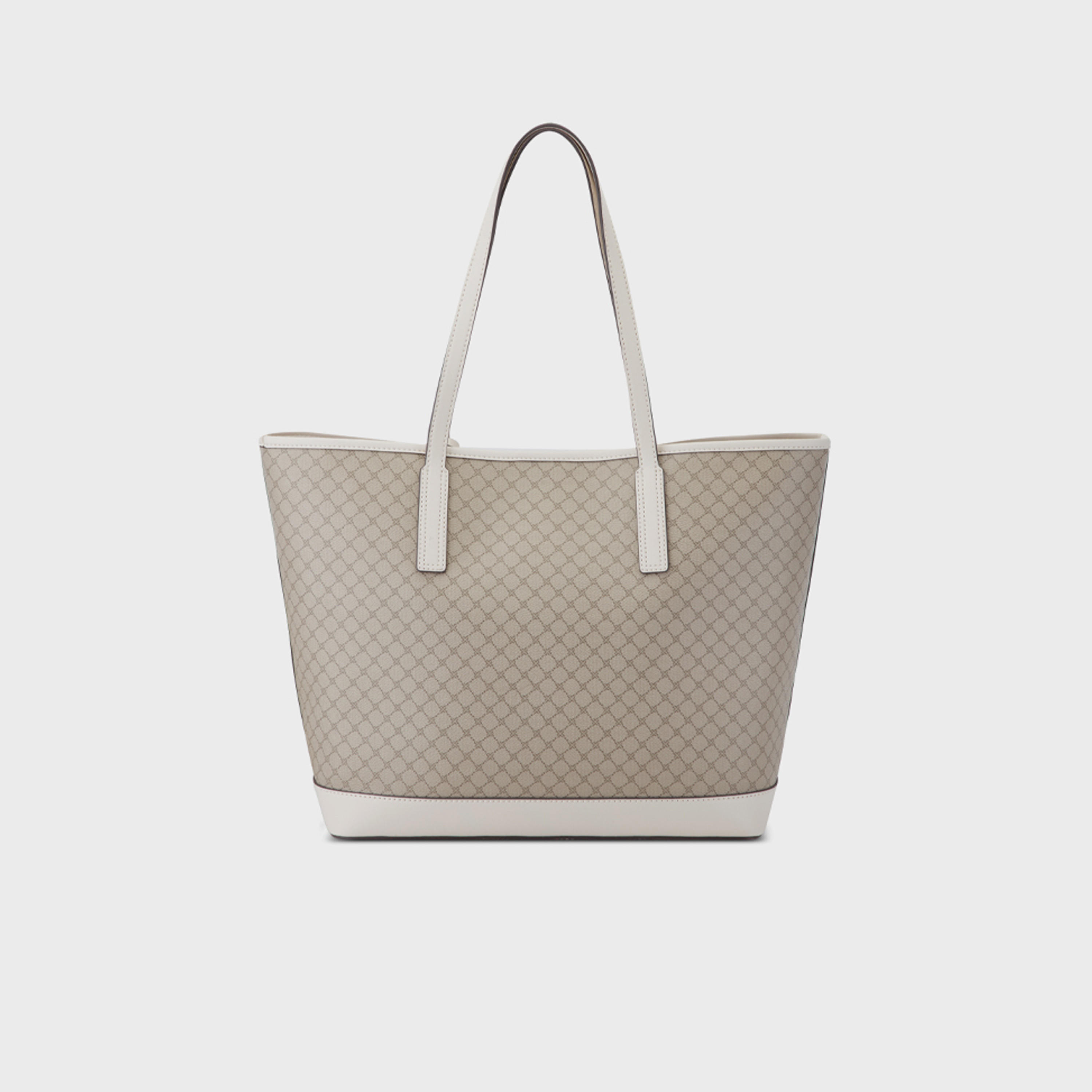 ناين ويست- شنطة توت تيجان مونوغرام بمقبض مزدوج وإغلاق مغناطيسي-women-bagsandwallets-handbags-image-2