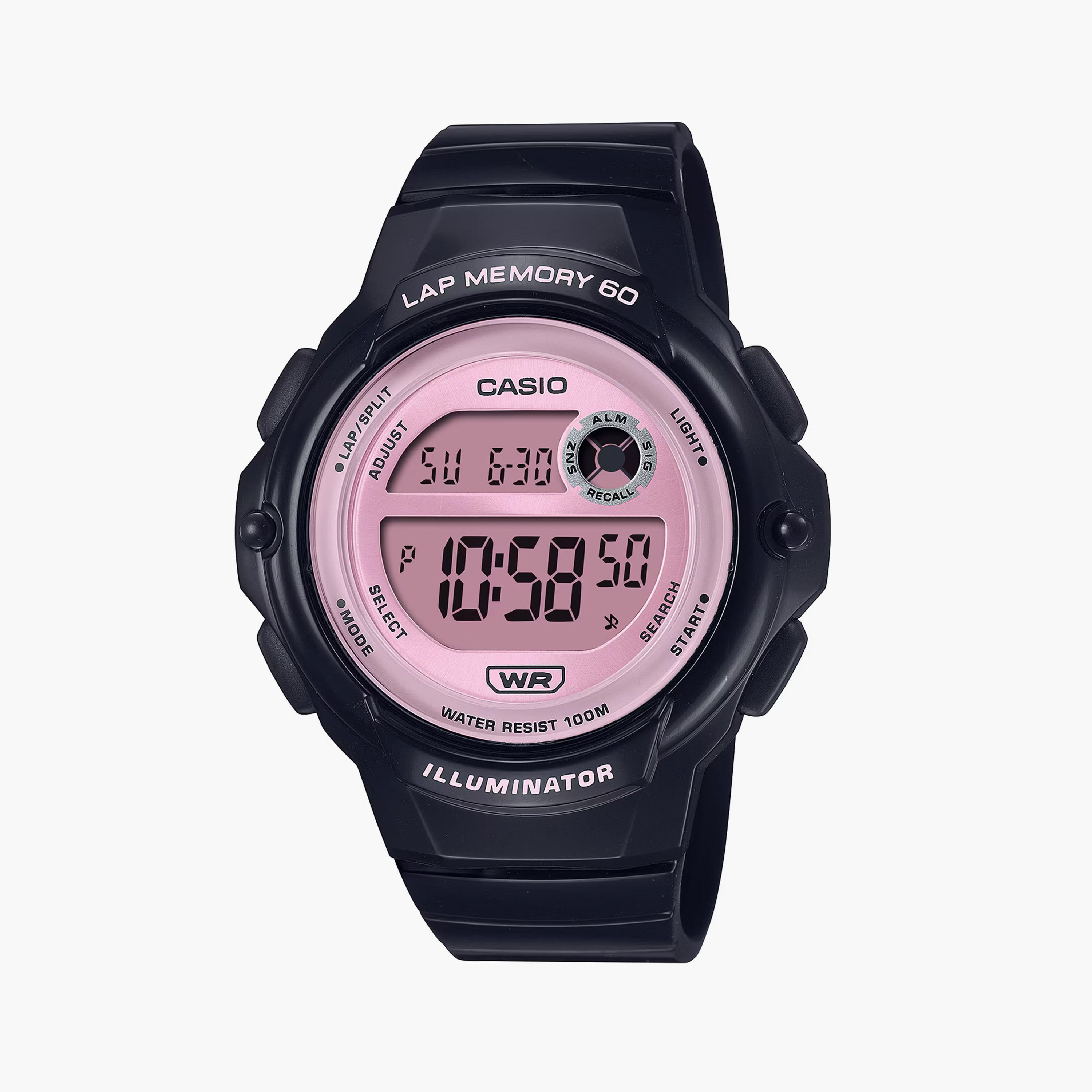 Casio Women's 40 MM Black Digital Resin Strap Watch | LWS-1200H-1A2VDF-women-watchesandjewellery-watches-image-1