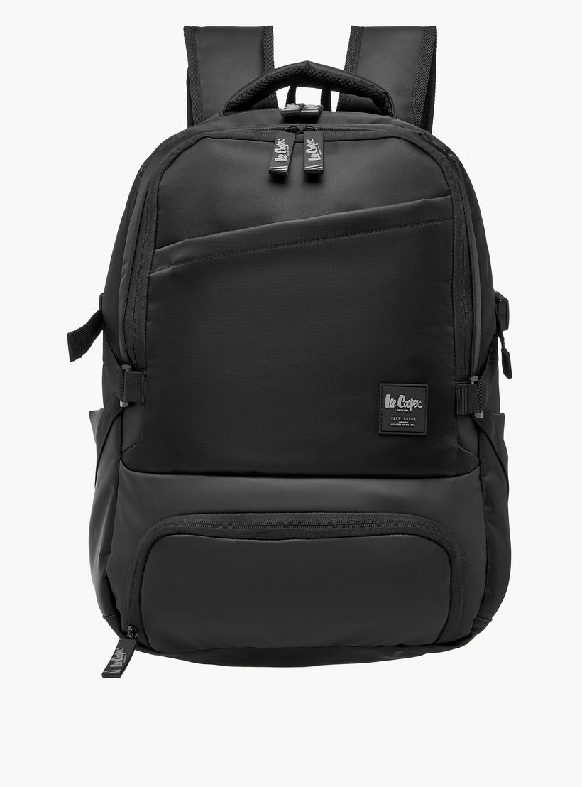 شنطة ظهر بألواح وسحاب إغلاق بسحاب وحمّالات قابلة للتعديل من لي كوبر - 47x32x15 سم-men-bags-image-1