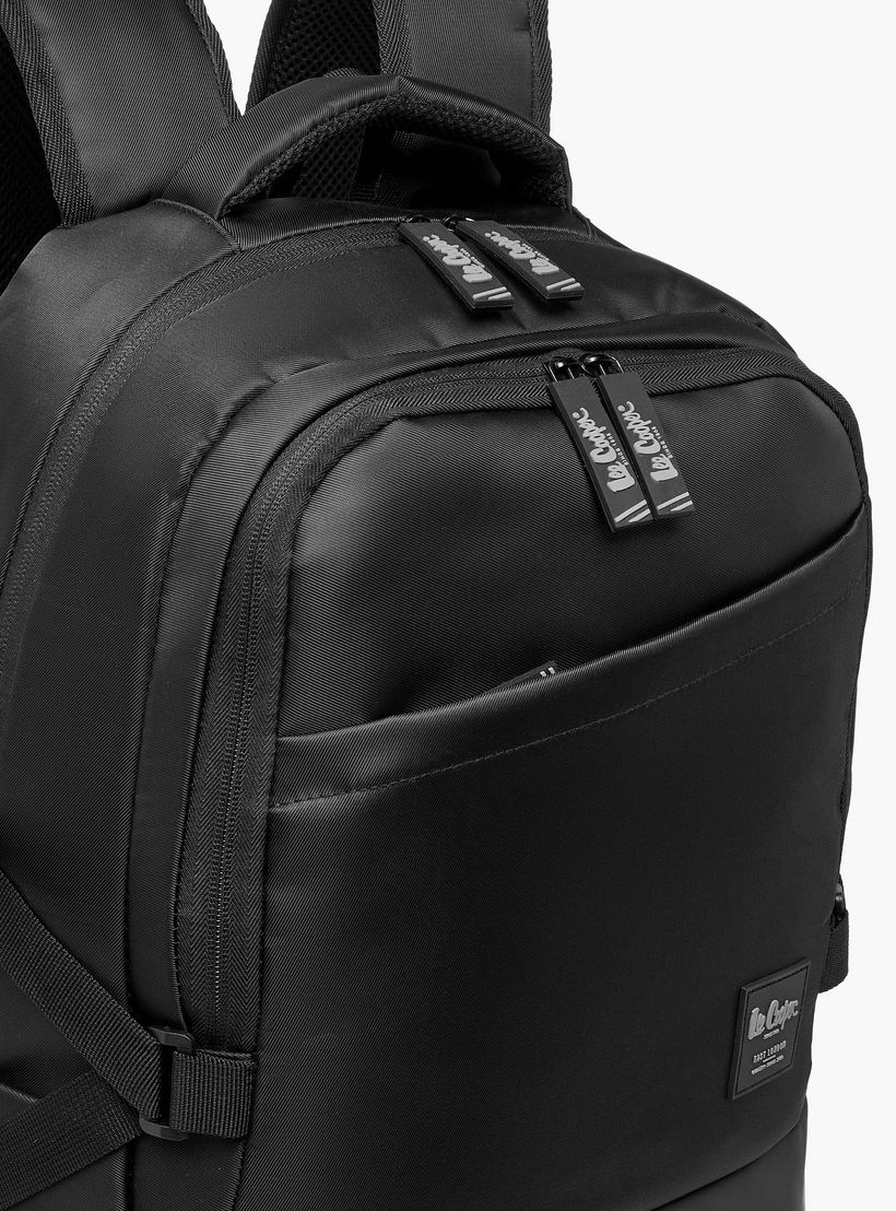 شنطة ظهر بألواح وسحاب إغلاق بسحاب وحمّالات قابلة للتعديل من لي كوبر - 47x32x15 سم-men-bags-image-7