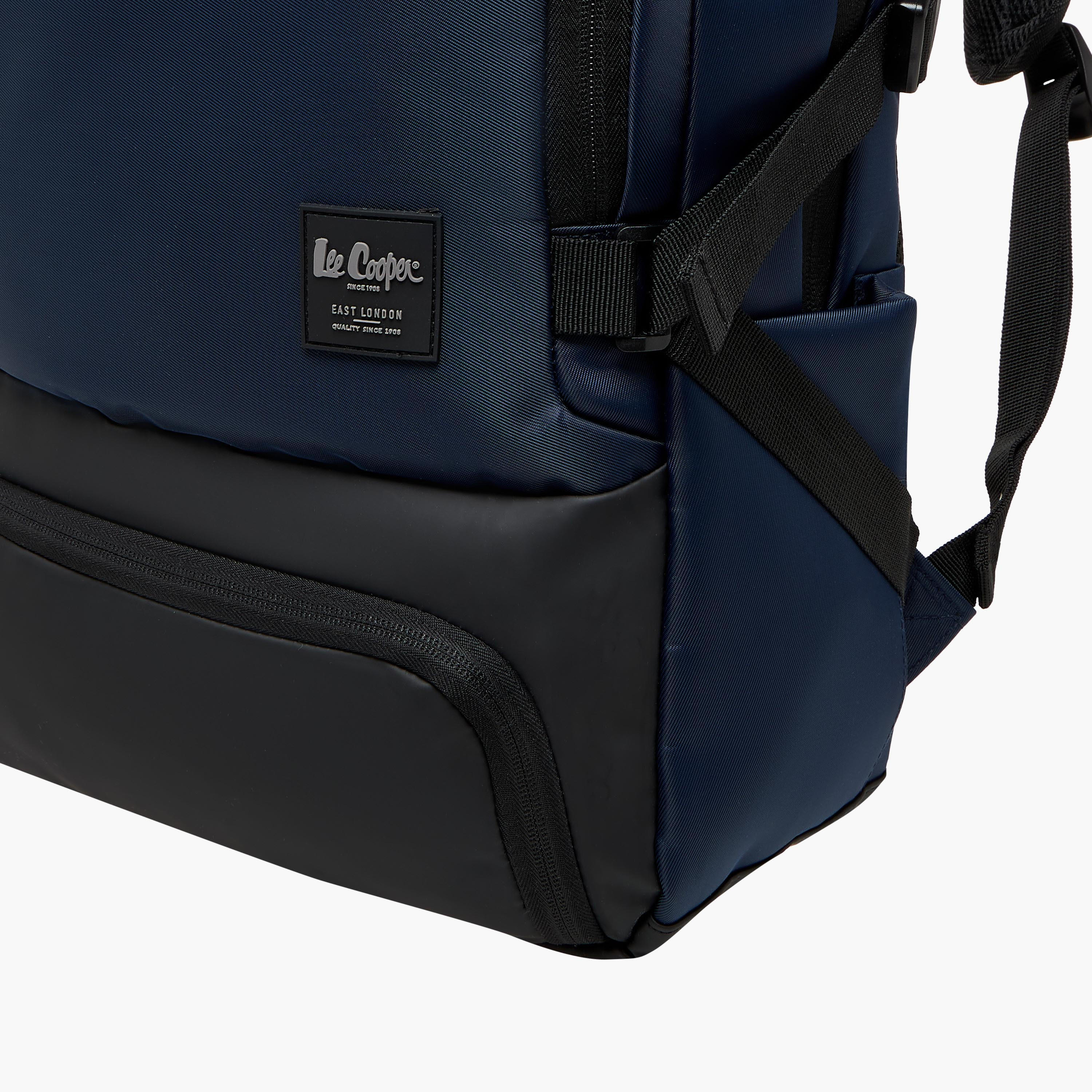 شنطة ظهر بألواح وسحاب إغلاق بسحاب وحمّالات قابلة للتعديل من لي كوبر - 47x32x15 سم-men-bags-image-6