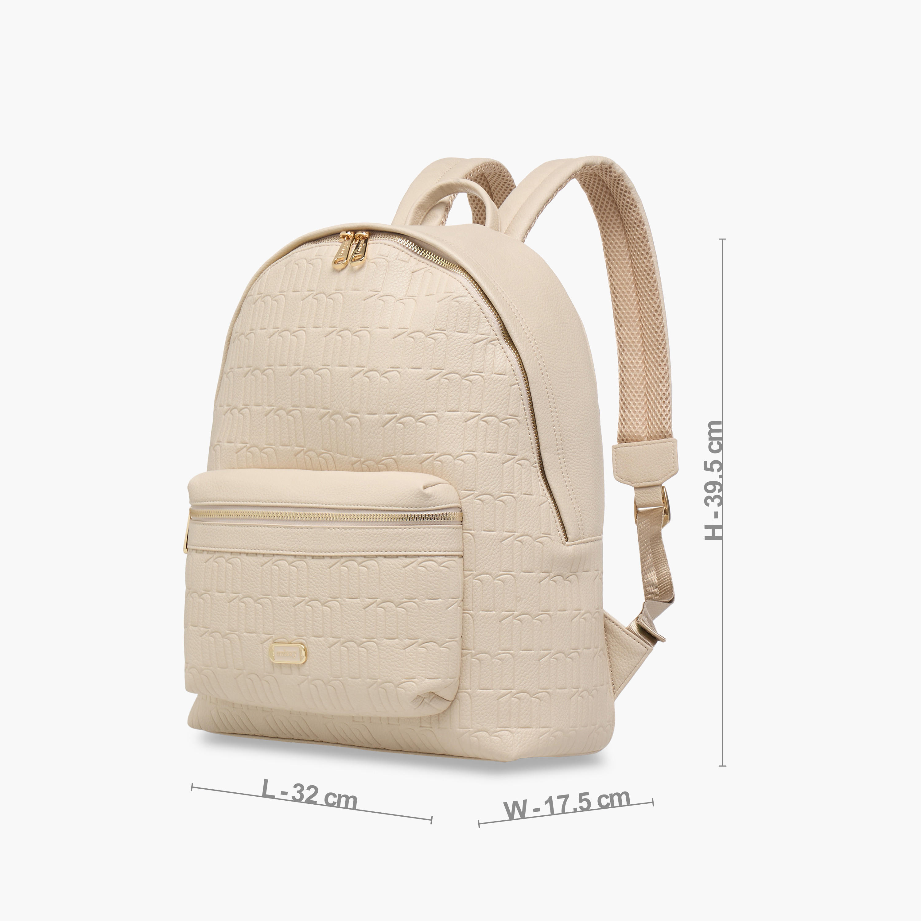 شنطة ظهر بنقوش مونوجرام وجيب لابتوب من ميسي-women-bagsandwallets-backpacks-image-9