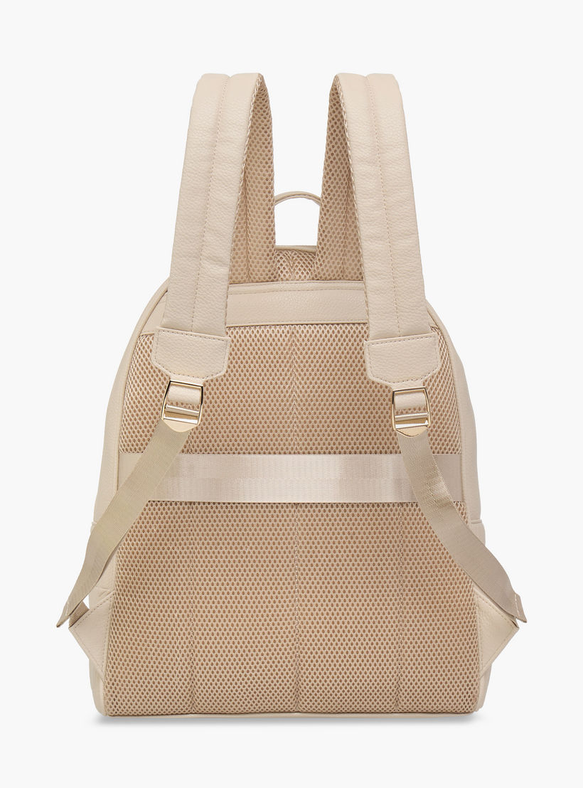 شنطة ظهر بنقوش مونوجرام وجيب لابتوب من ميسي-women-bagsandwallets-backpacks-image-5