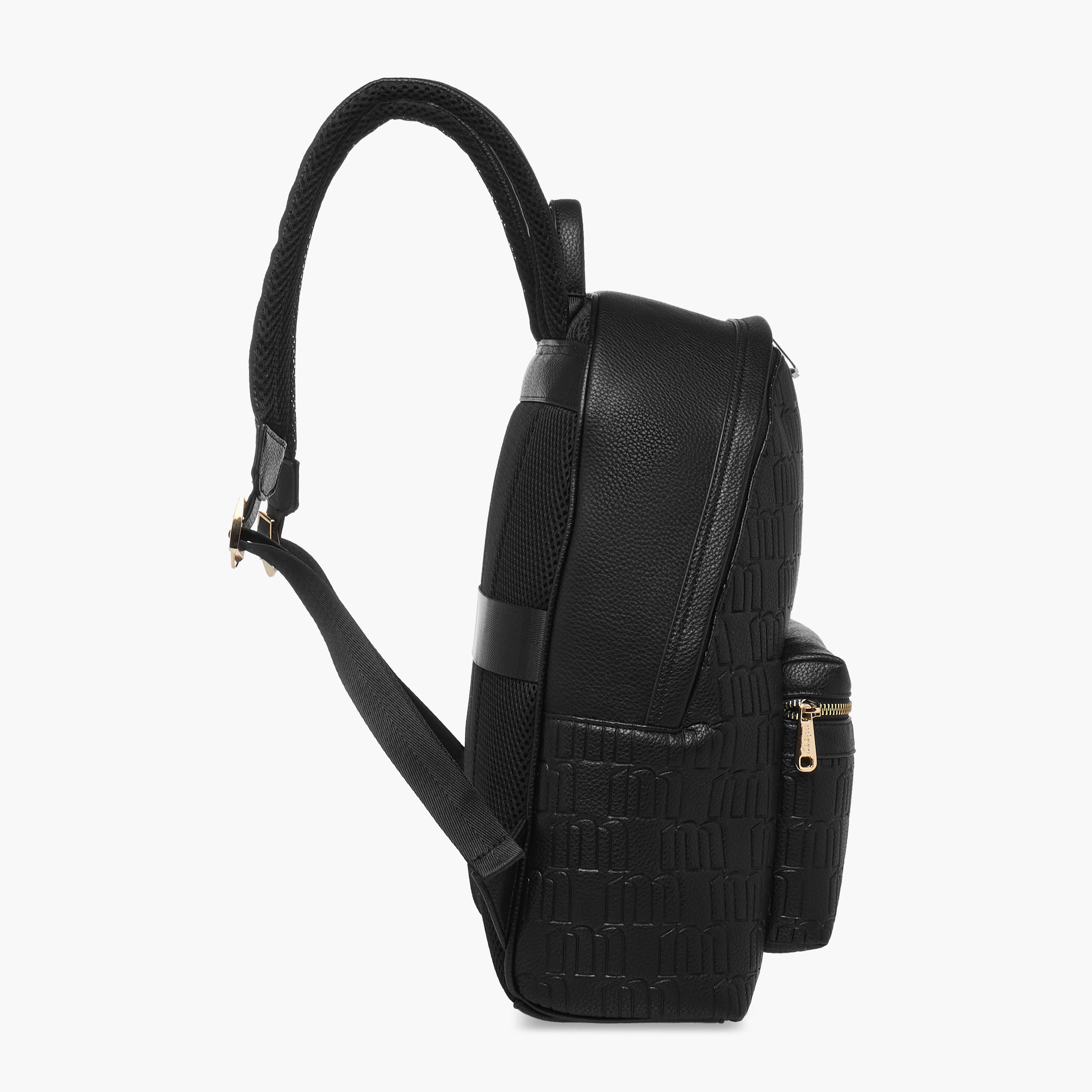 Missy Monogram Embossed Backpack with Laptop Compartment-women-bagsandwallets-backpacks-image-3