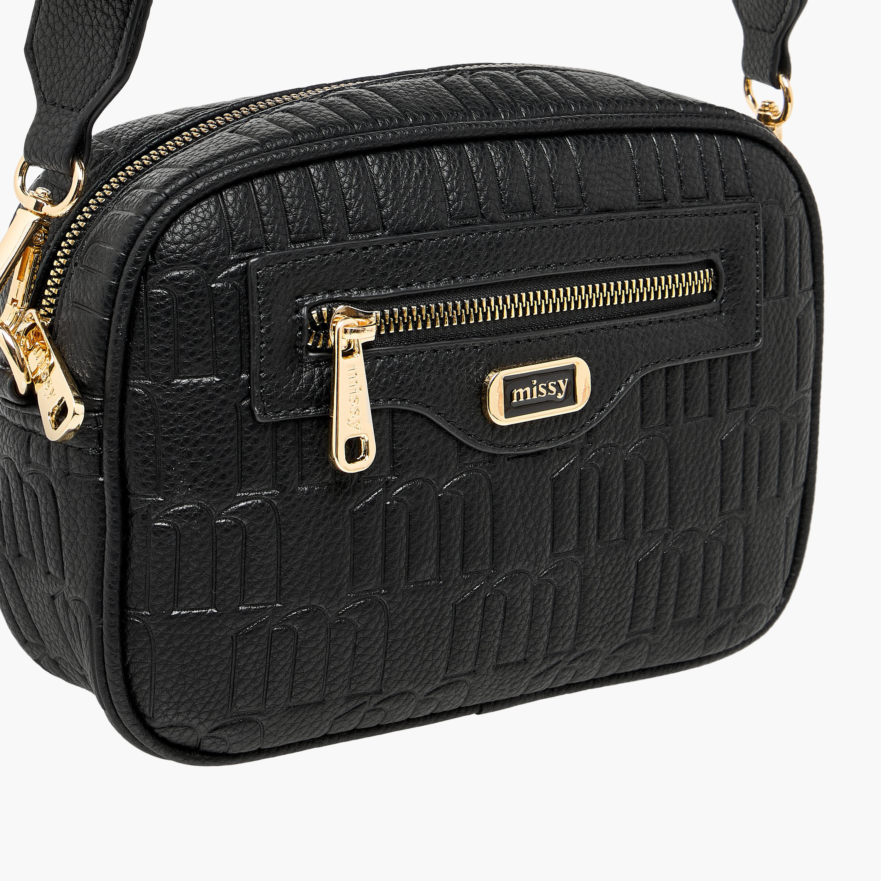 Missy Monogram Embossed Crossbody Bag with Pouch and Adjustable Strap-women-bagsandwallets-handbags-image-5