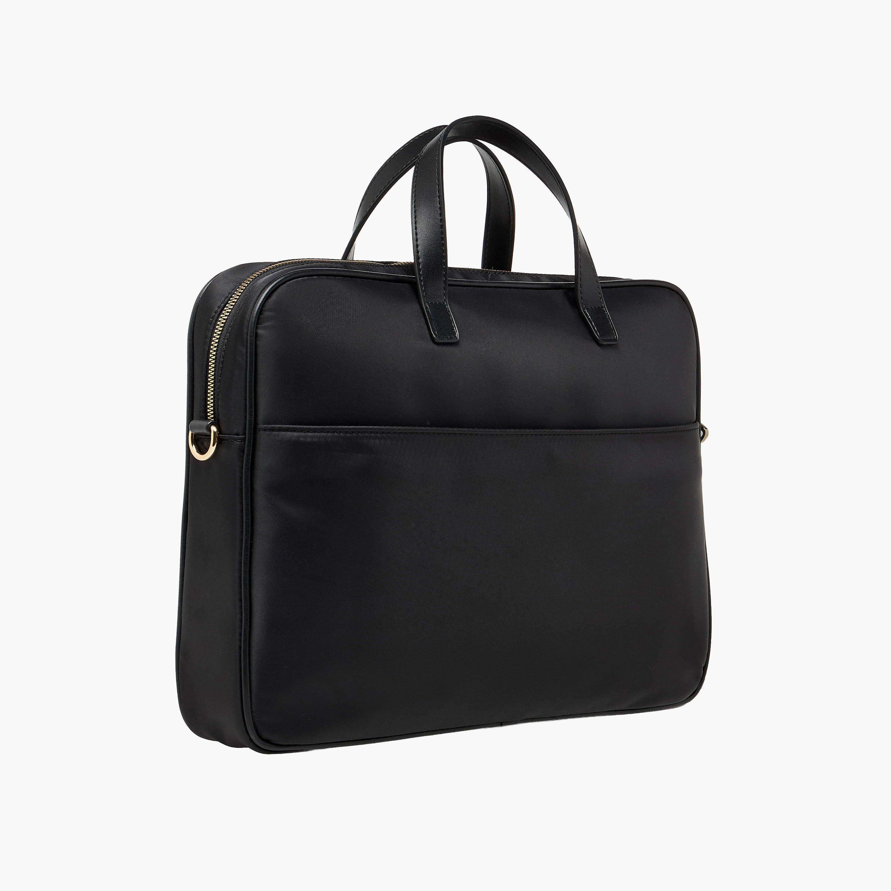 Missy Solid Laptop Bag with Detachable Strap-women-bagsandwallets-handbags-image-4